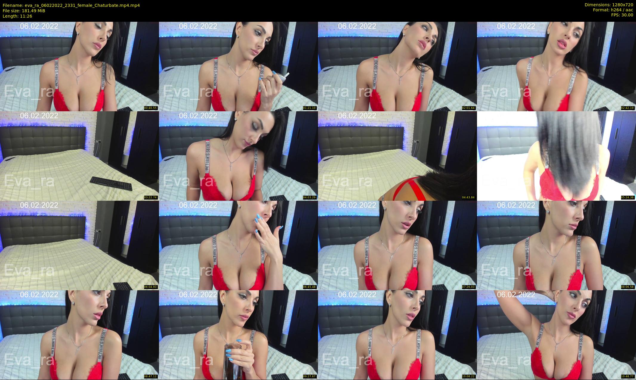 eva_ra — 12 minute Chaturbate female cam show recording, 720p, Feb 6, 2022
