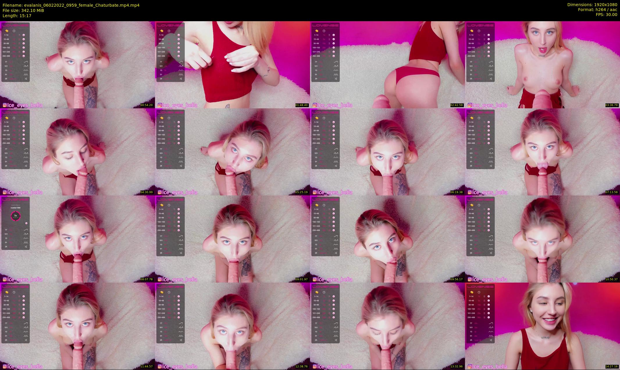 evalanis — 16 minute Chaturbate couple cam show recording, 1080p, Feb 6, 2022