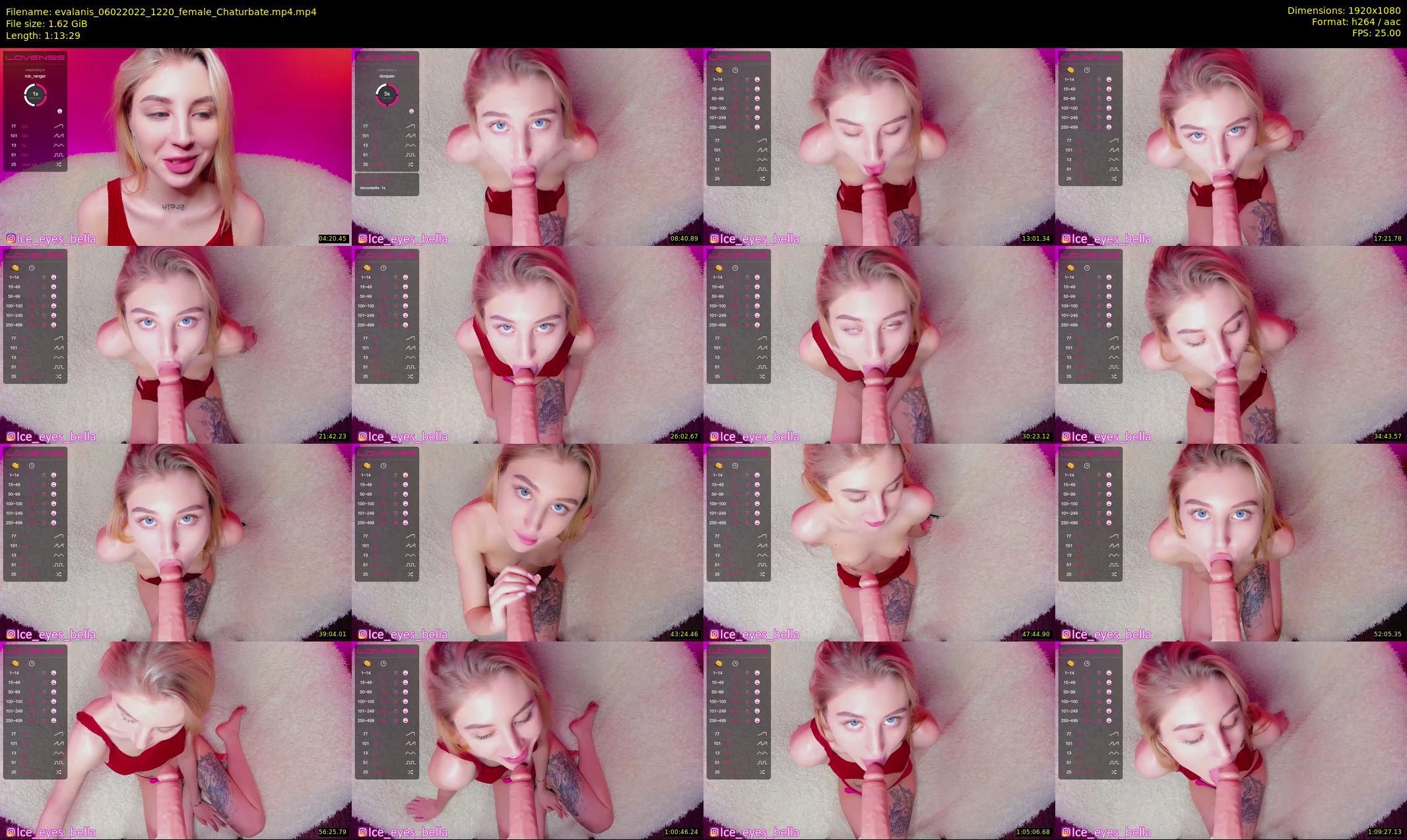 evalanis — 74 minute Chaturbate couple cam show recording, 1080p, Feb 6, 2022