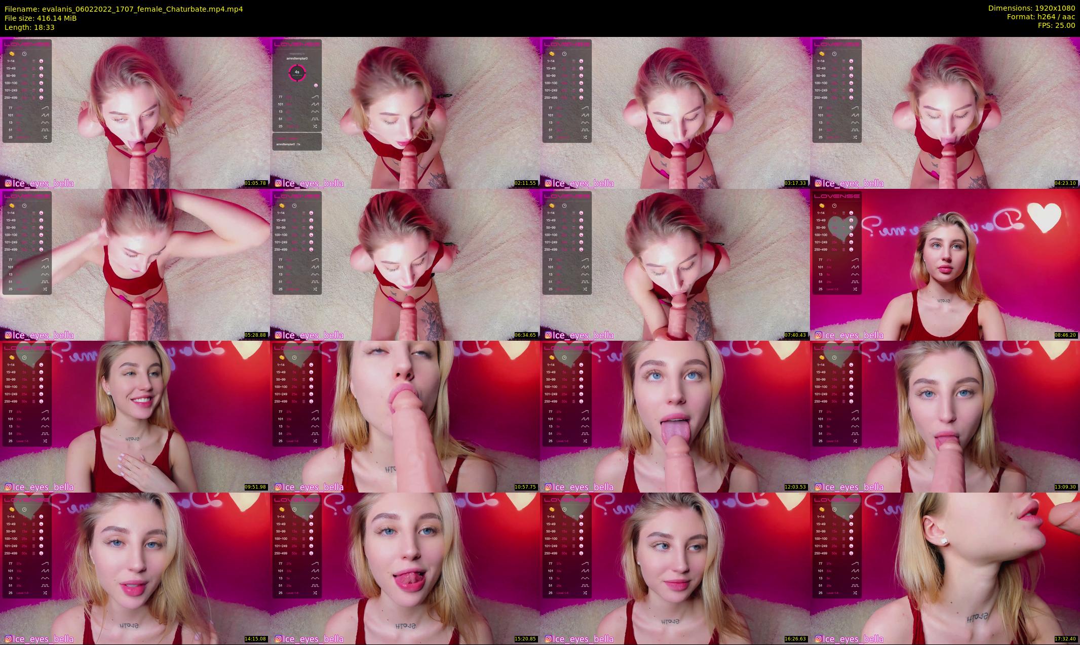 evalanis — 19 minute Chaturbate couple cam show recording, 1080p, Feb 6, 2022