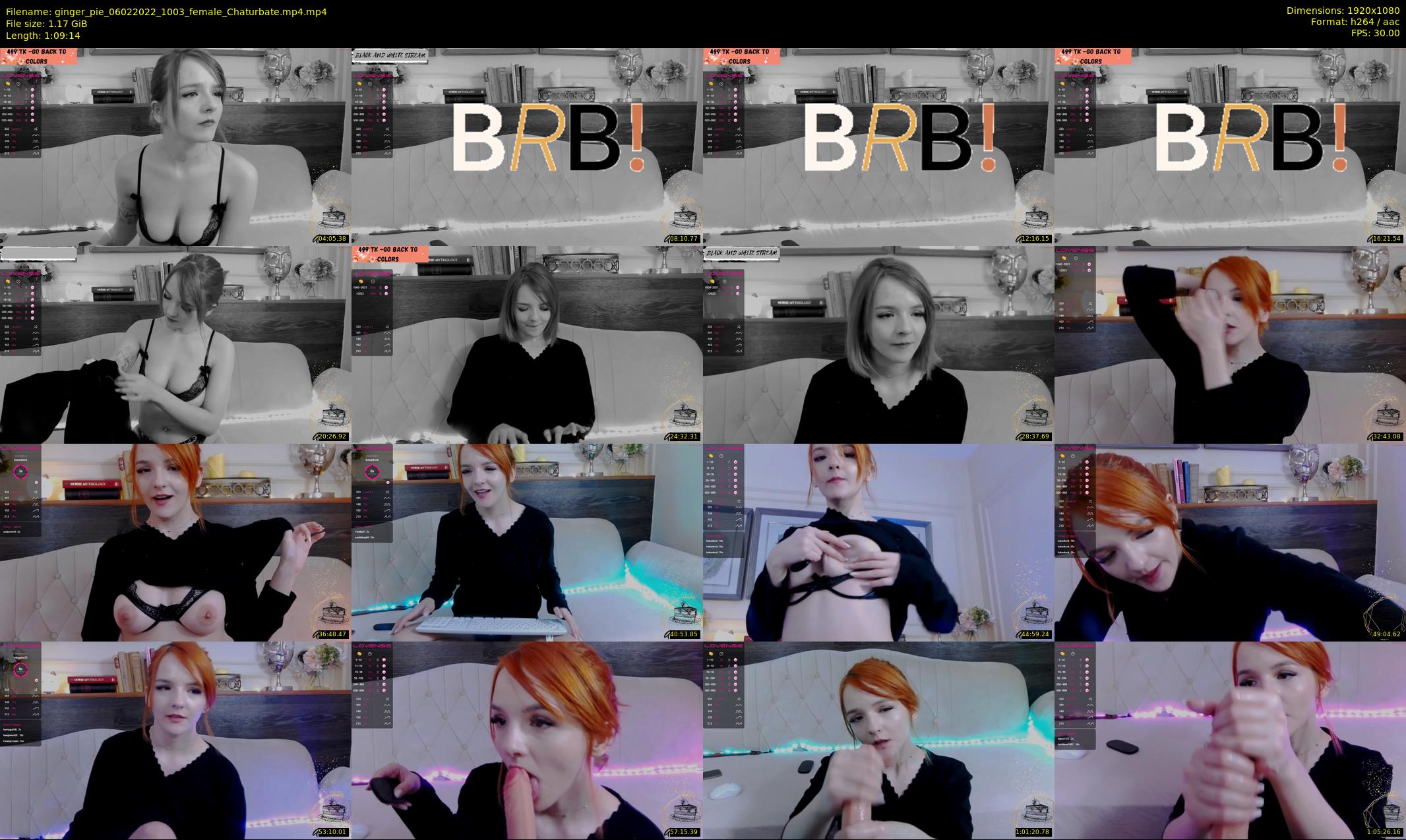 ginger_pie — 70 minute Chaturbate female cam show recording, 1080p, Feb 6, 2022