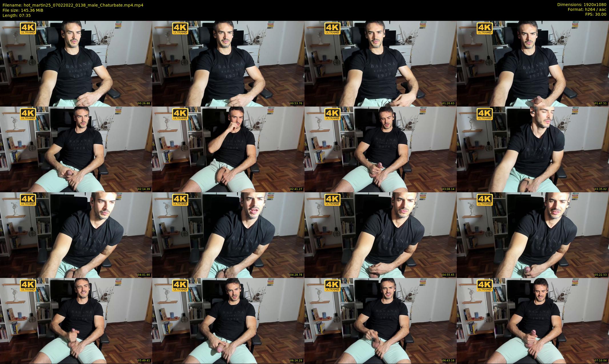 hot_martin25 — 8 minute Chaturbate male cam show recording, 1080p, Feb 7, 2022