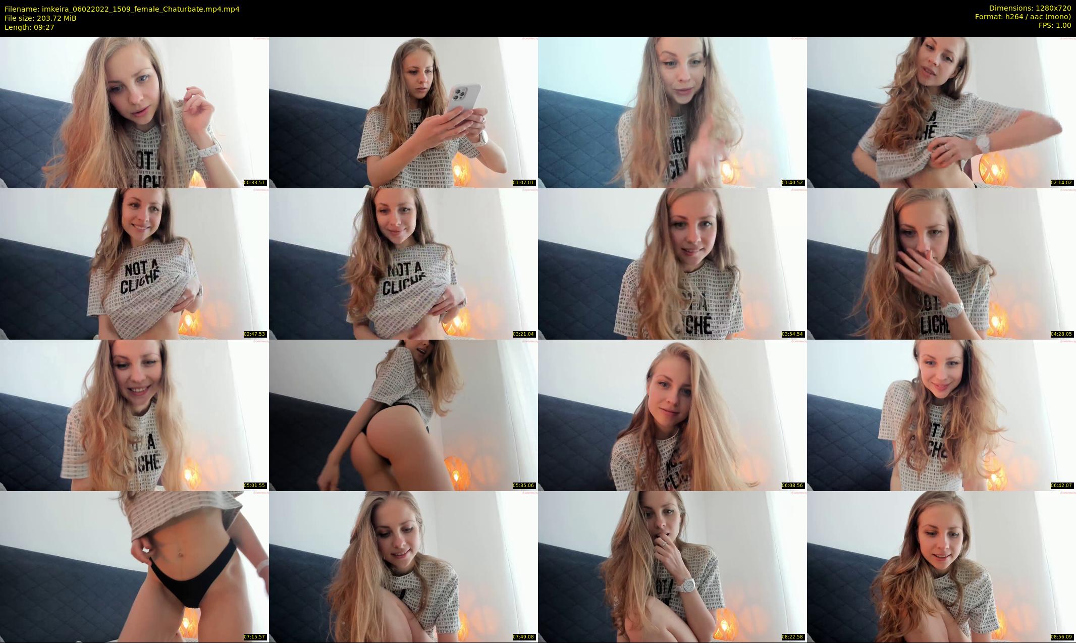 imkeira — 10 minute Chaturbate female cam show recording, 720p, Feb 6, 2022