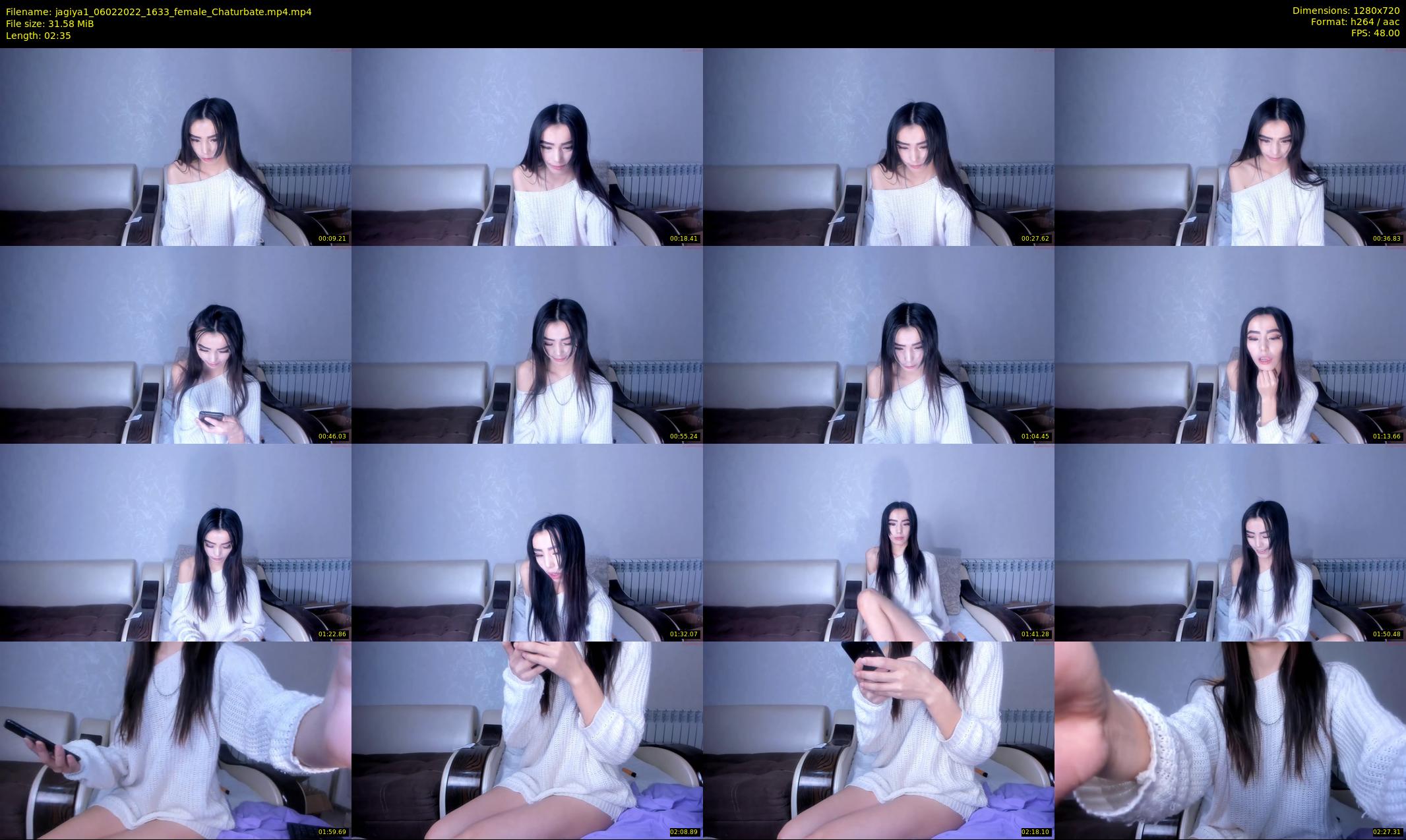 jagiya1 — 3 minute Chaturbate female cam show recording, 720p, Feb 6, 2022