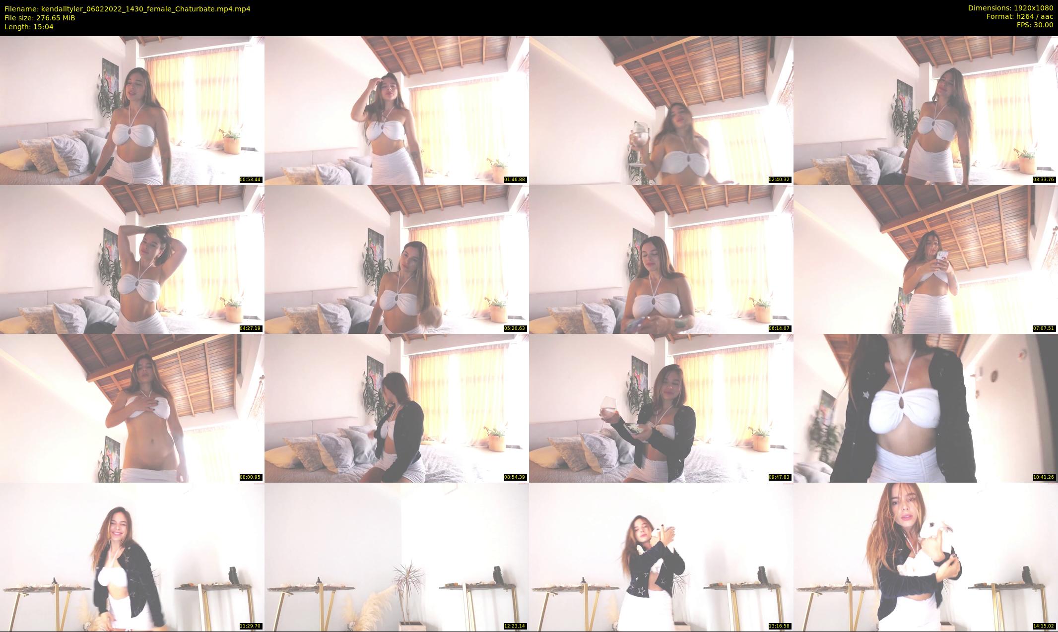 kendalltyler — 16 minute Chaturbate female cam show recording, 1080p, Feb 6, 2022