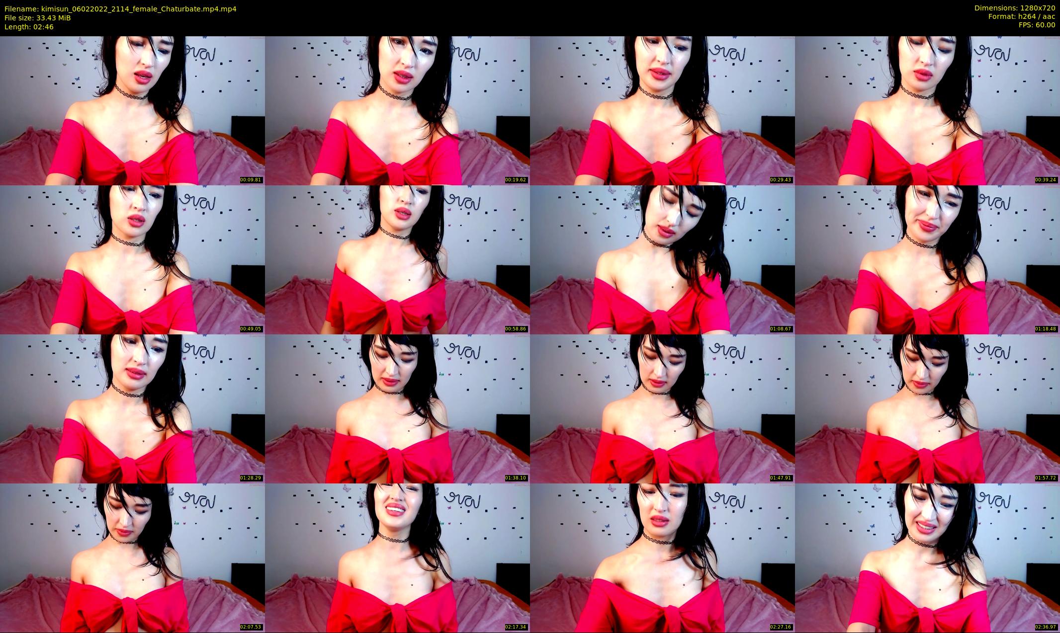 kimisun — 3 minute Chaturbate female cam show recording, 720p, Feb 6, 2022