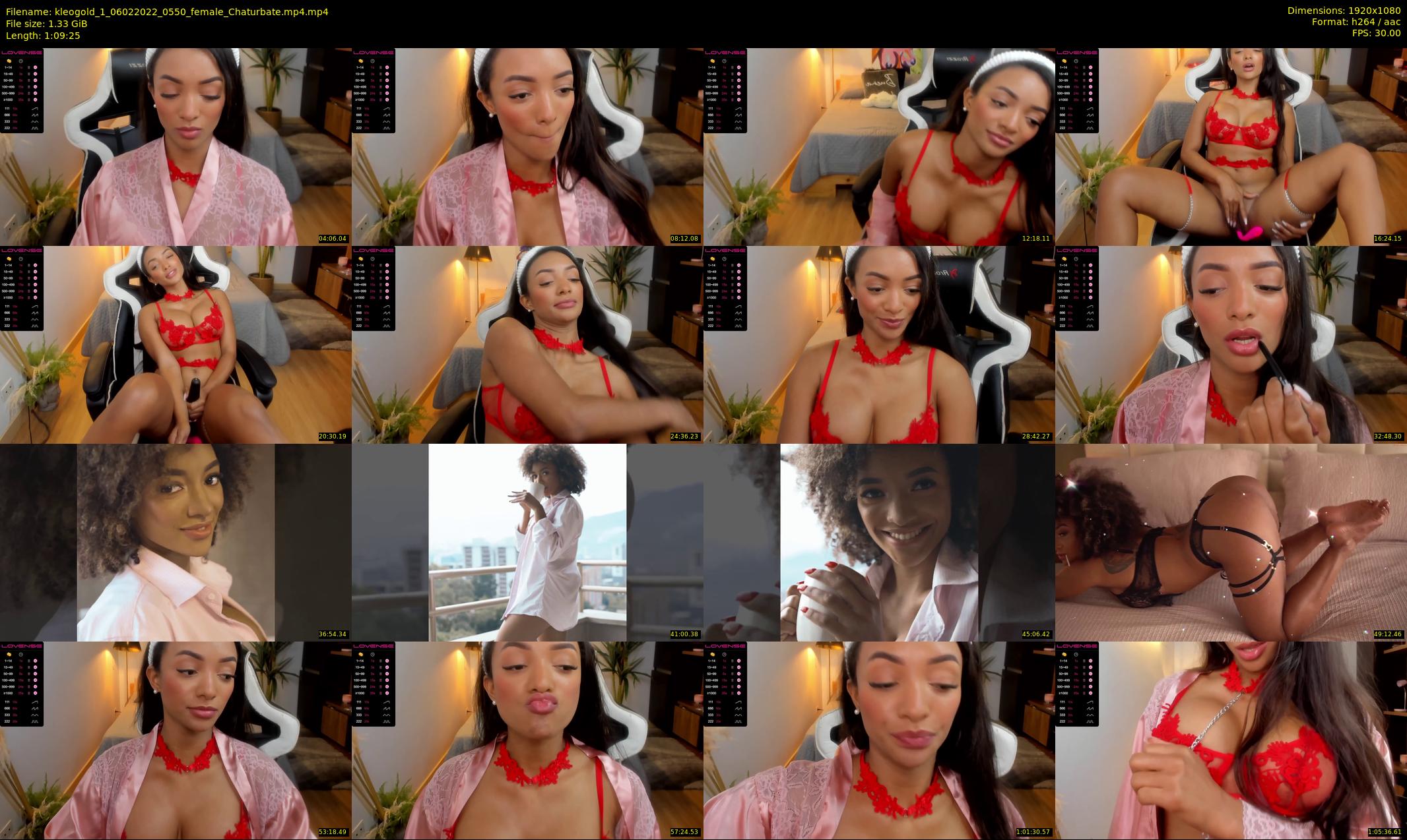 kleogold_1 — 70 minute Chaturbate female cam show recording, 1080p, Feb 6, 2022