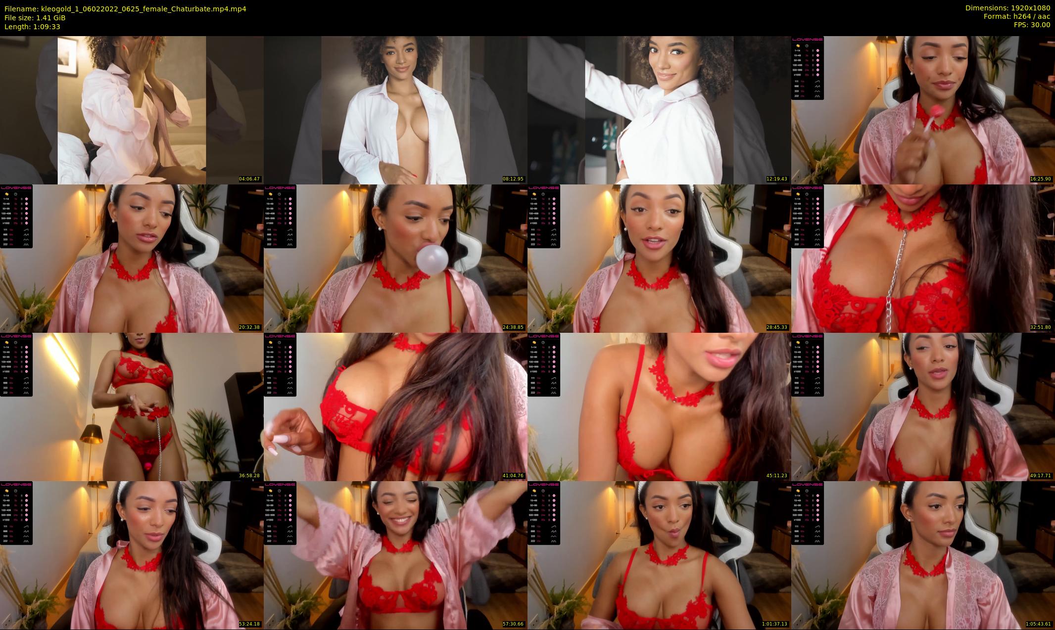 kleogold_1 — 70 minute Chaturbate female cam show recording, 1080p, Feb 6, 2022