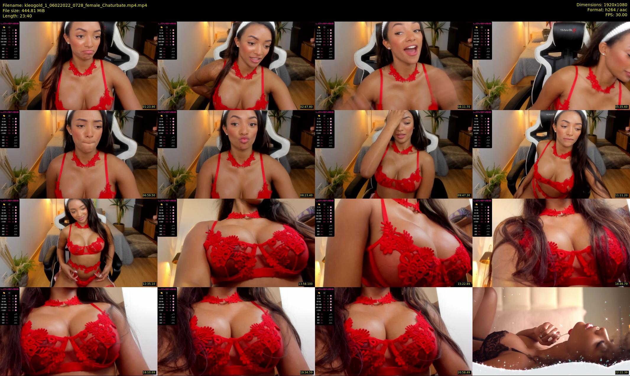 kleogold_1 — 24 minute Chaturbate female cam show recording, 1080p, Feb 6, 2022