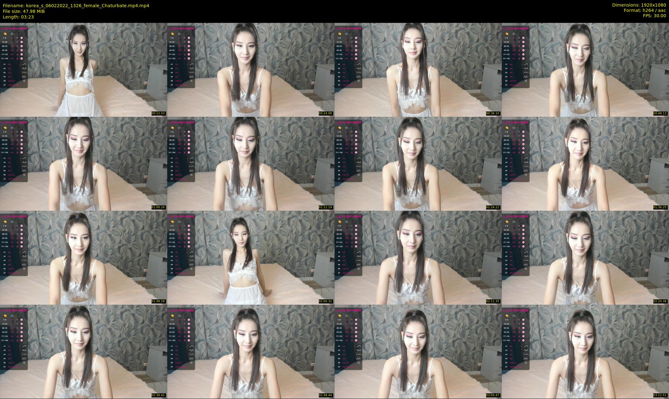 korea_s — 4 minute Chaturbate female cam show recording, 1080p, Feb 6, 2022