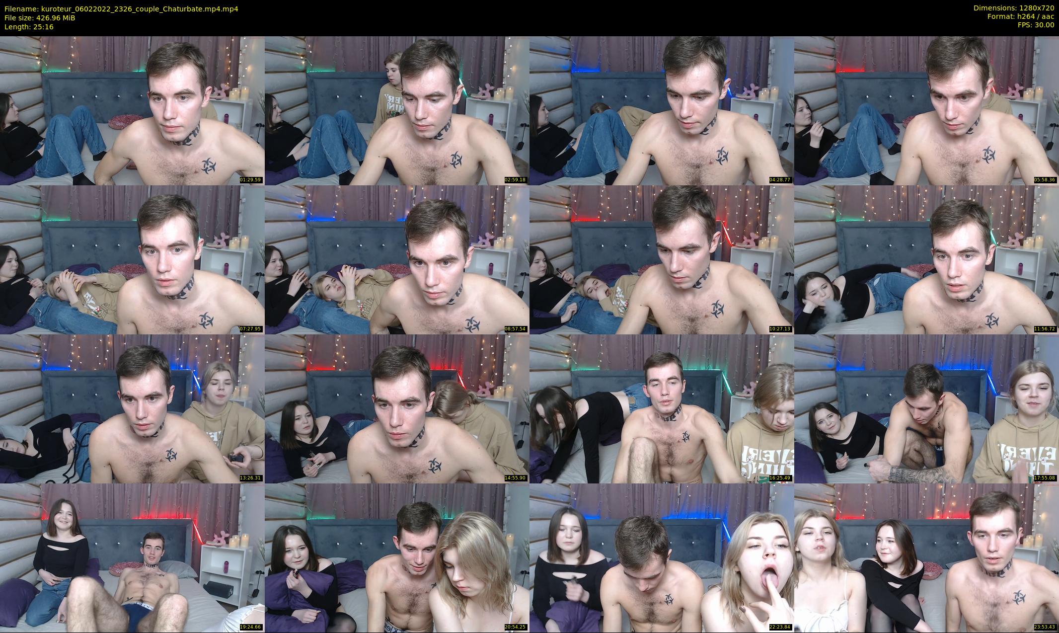 kuroteur — 26 minute Chaturbate couple cam show recording, 720p, Feb 6, 2022