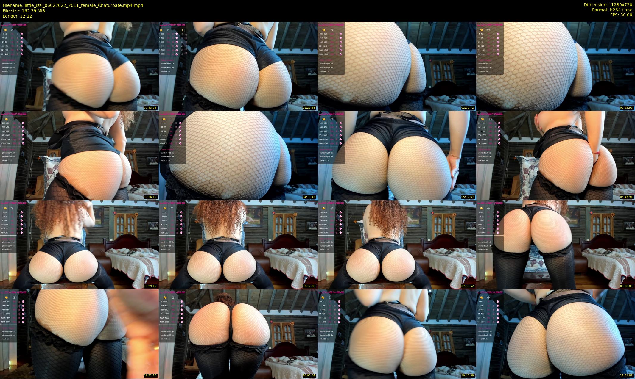 little_izzi — 13 minute Chaturbate female cam show recording, 720p, Feb 6, 2022