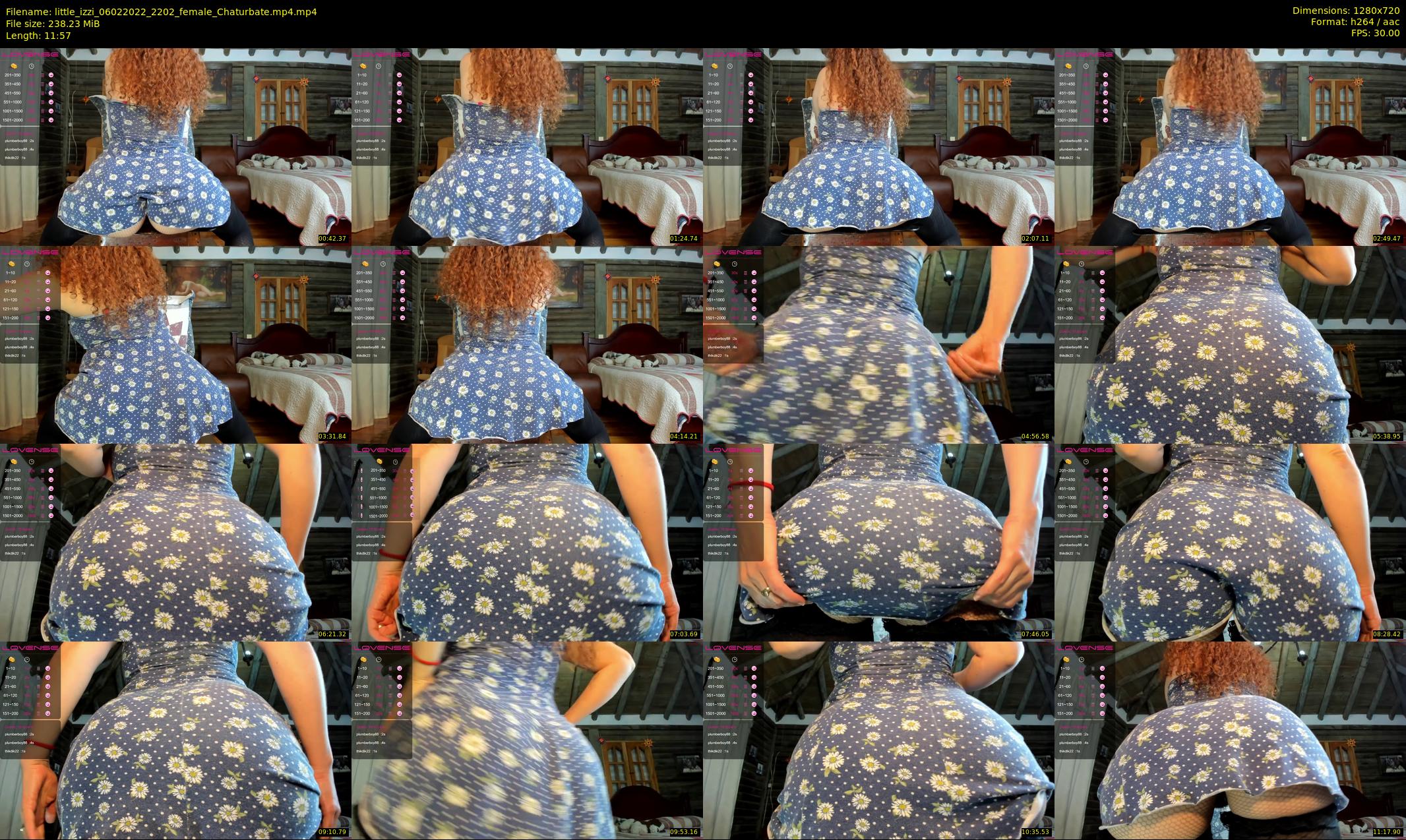 little_izzi — 12 minute Chaturbate female cam show recording, 720p, Feb 6, 2022