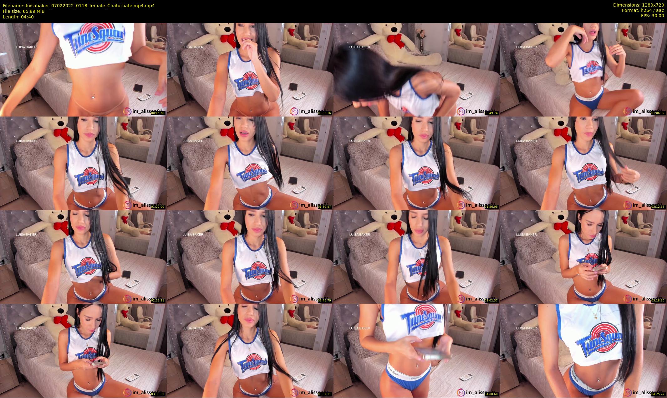luisabaker — 5 minute Chaturbate female cam show recording, 720p, Feb 7, 2022