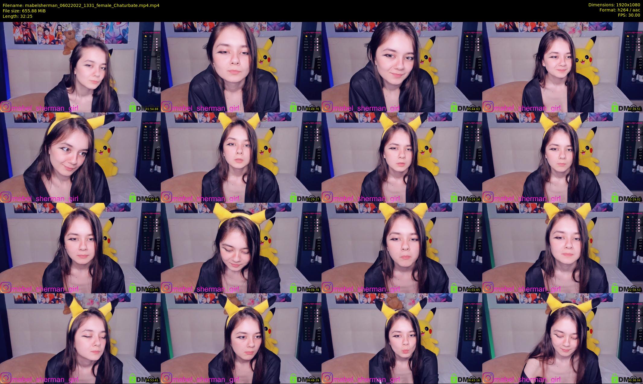 mabelsherman — 33 minute Chaturbate couple cam show recording, 1080p, Feb 6, 2022