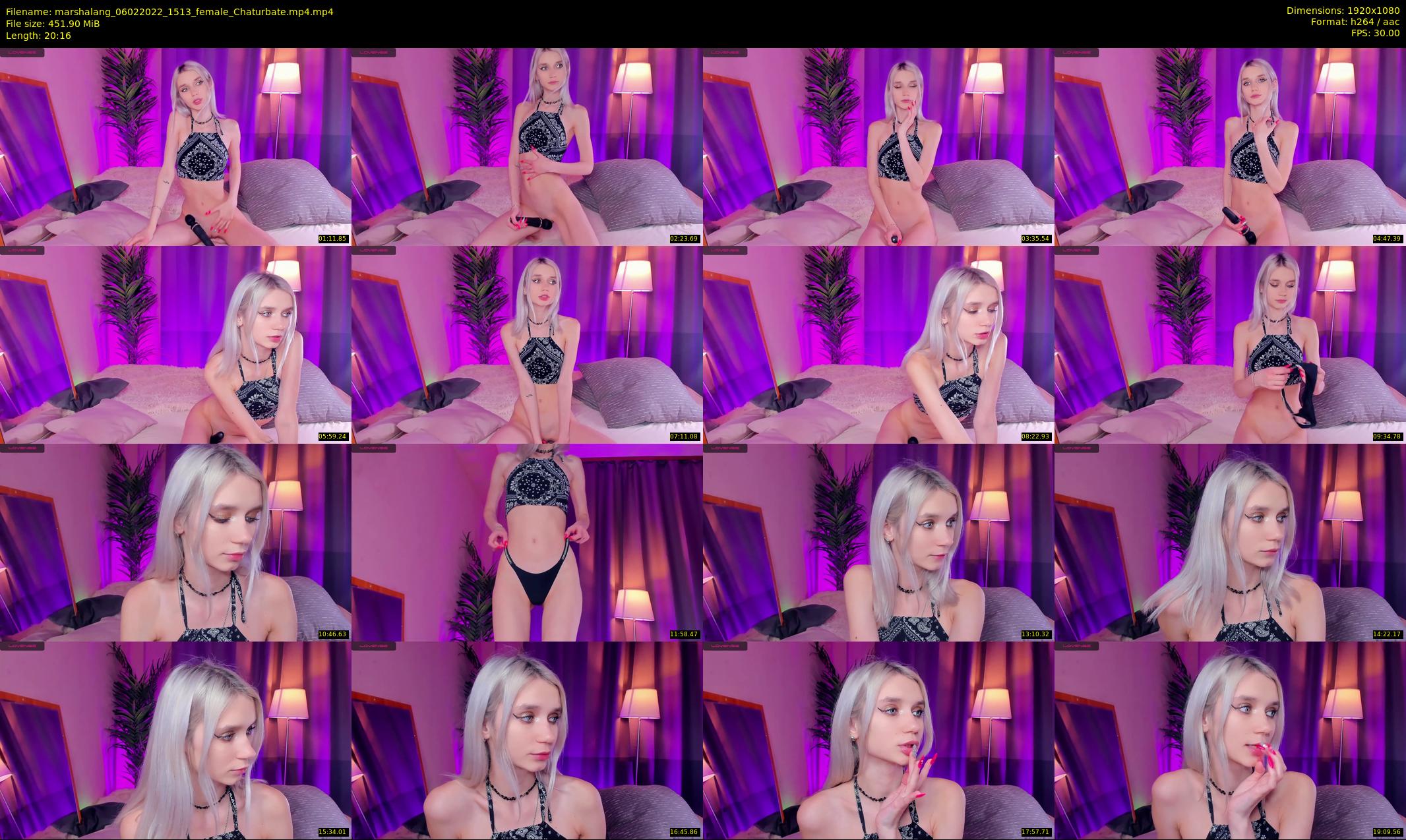 marshalang — 21 minute Chaturbate couple cam show recording, 1080p, Feb 6, 2022