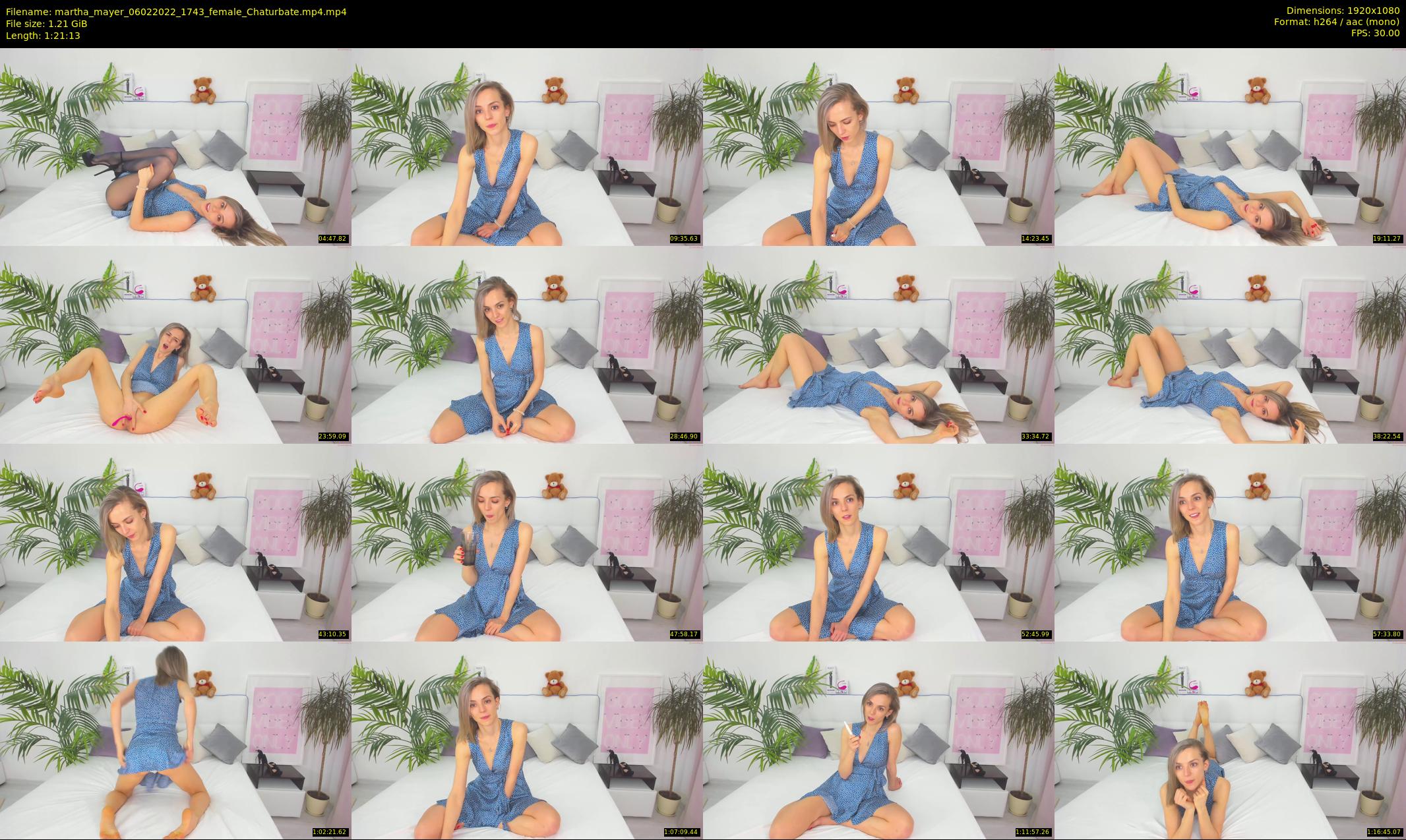 martha_mayer — 82 minute Chaturbate female cam show recording, 1080p, Feb 6, 2022
