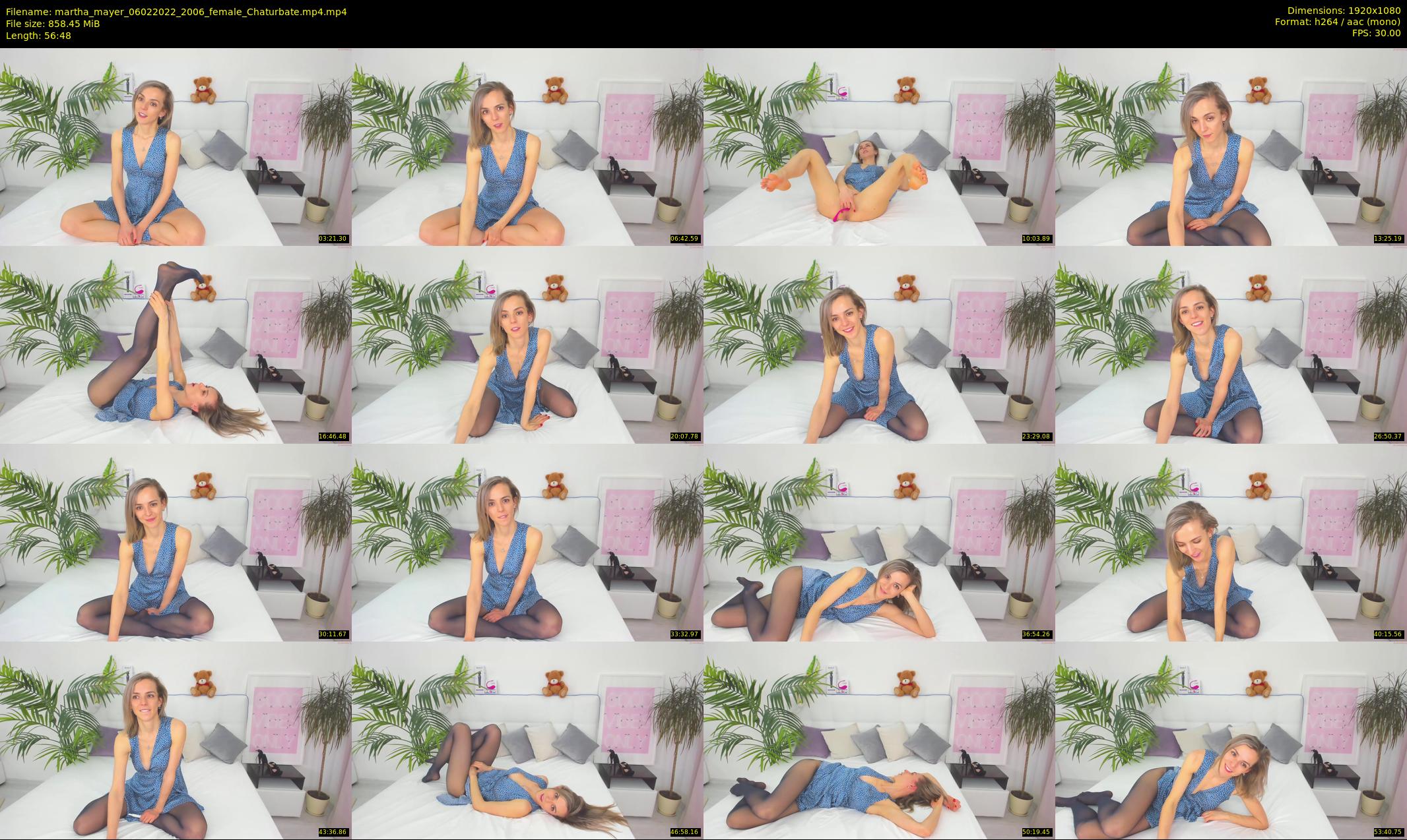 martha_mayer — 57 minute Chaturbate female cam show recording, 1080p, Feb 6, 2022