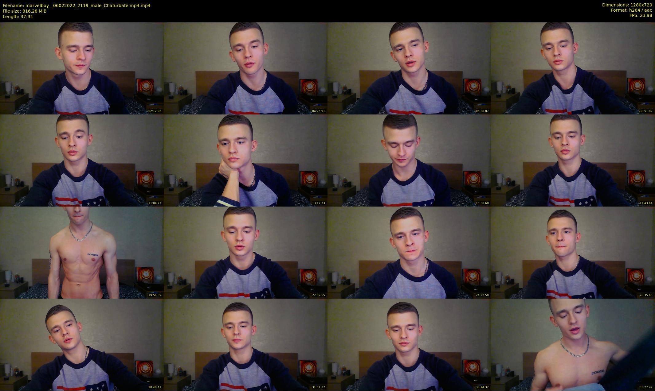 marvelboy_ — 38 minute Chaturbate male cam show recording, 720p, Feb 6, 2022