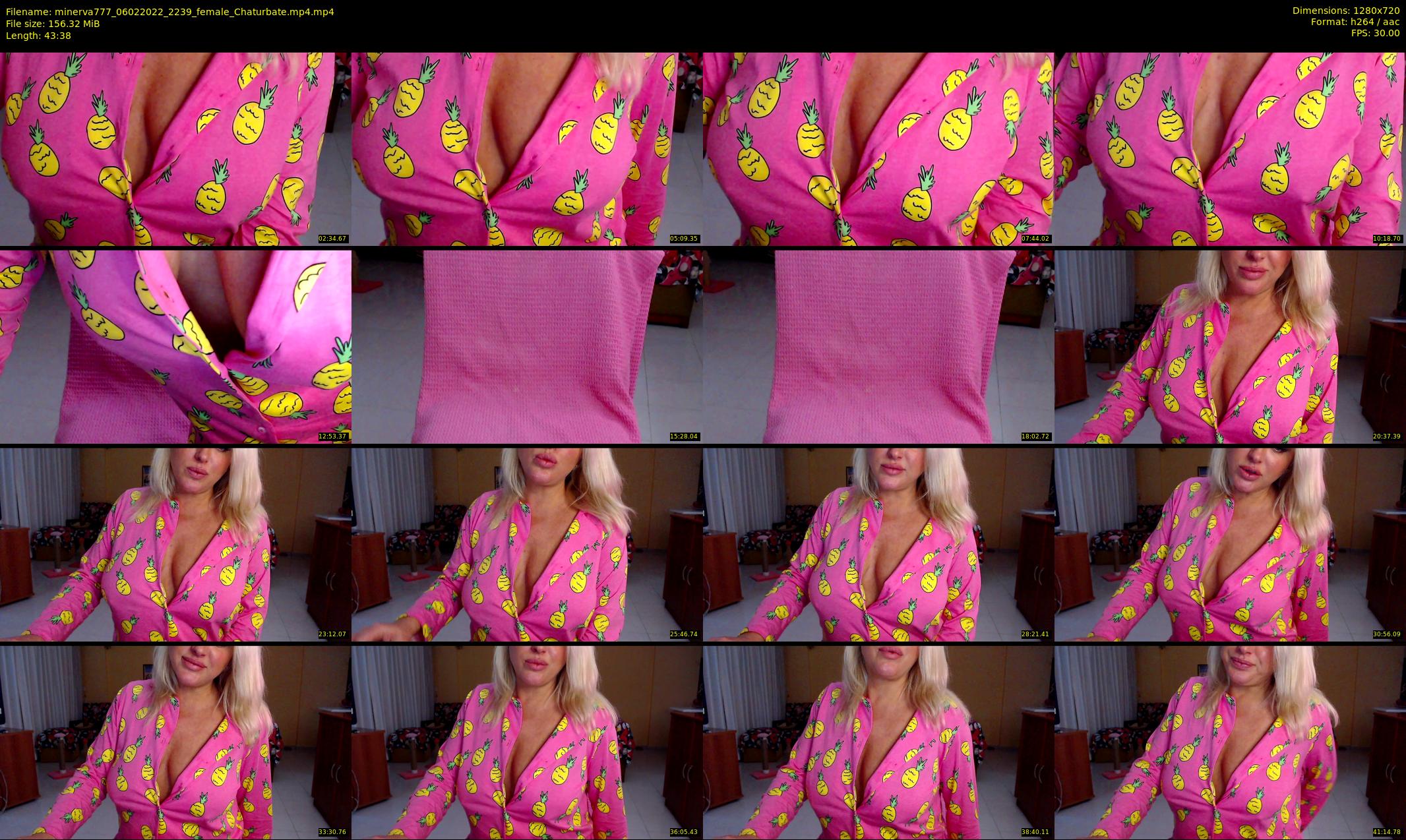 minerva777 — 44 minute Chaturbate female cam show recording, 720p, Feb 6, 2022
