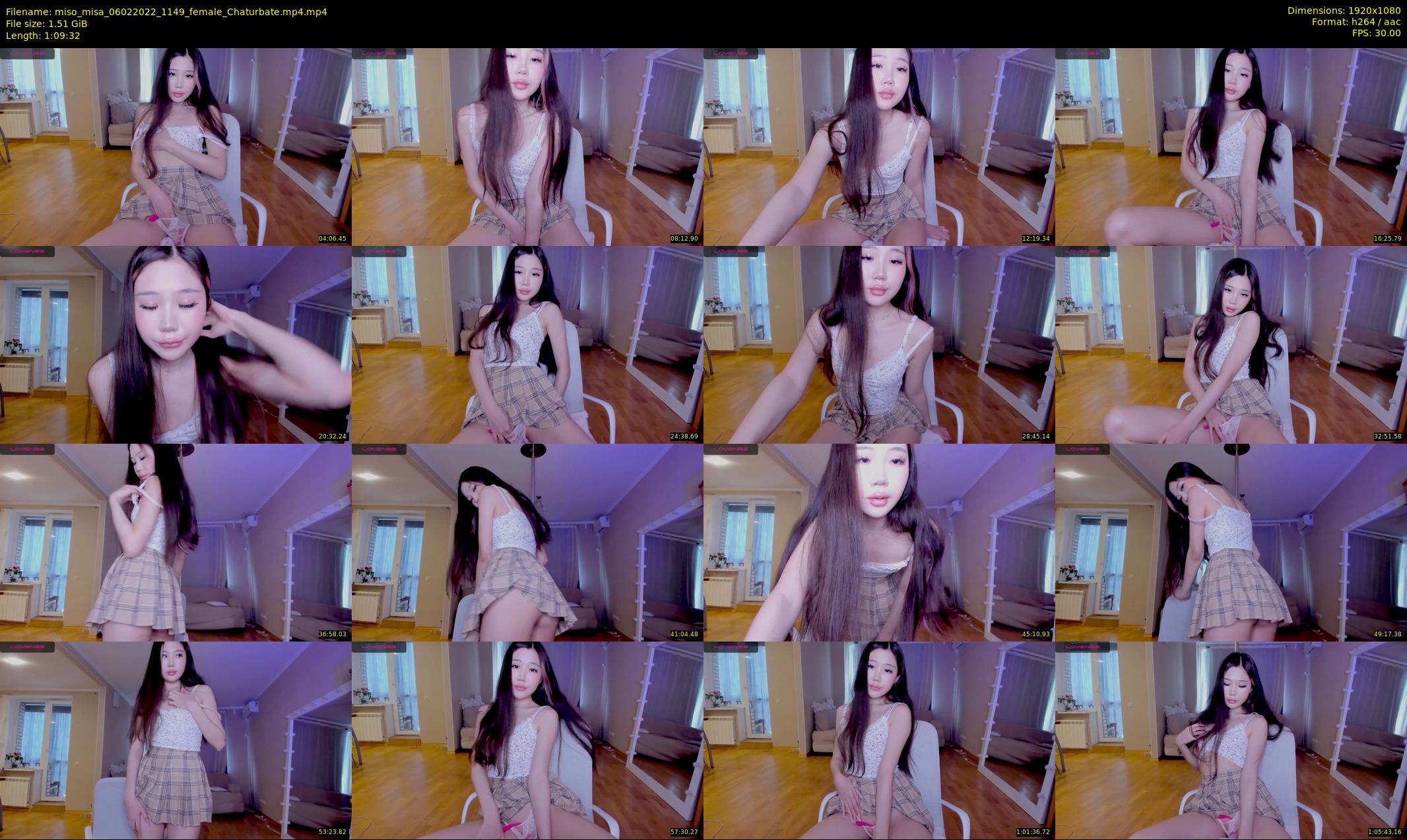 miso_misa — 70 minute Chaturbate female cam show recording, 1080p, Feb 6, 2022