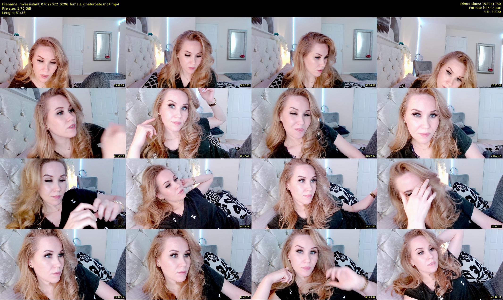 myassistant — 52 minute Chaturbate female cam show recording, 1080p, Feb 7, 2022