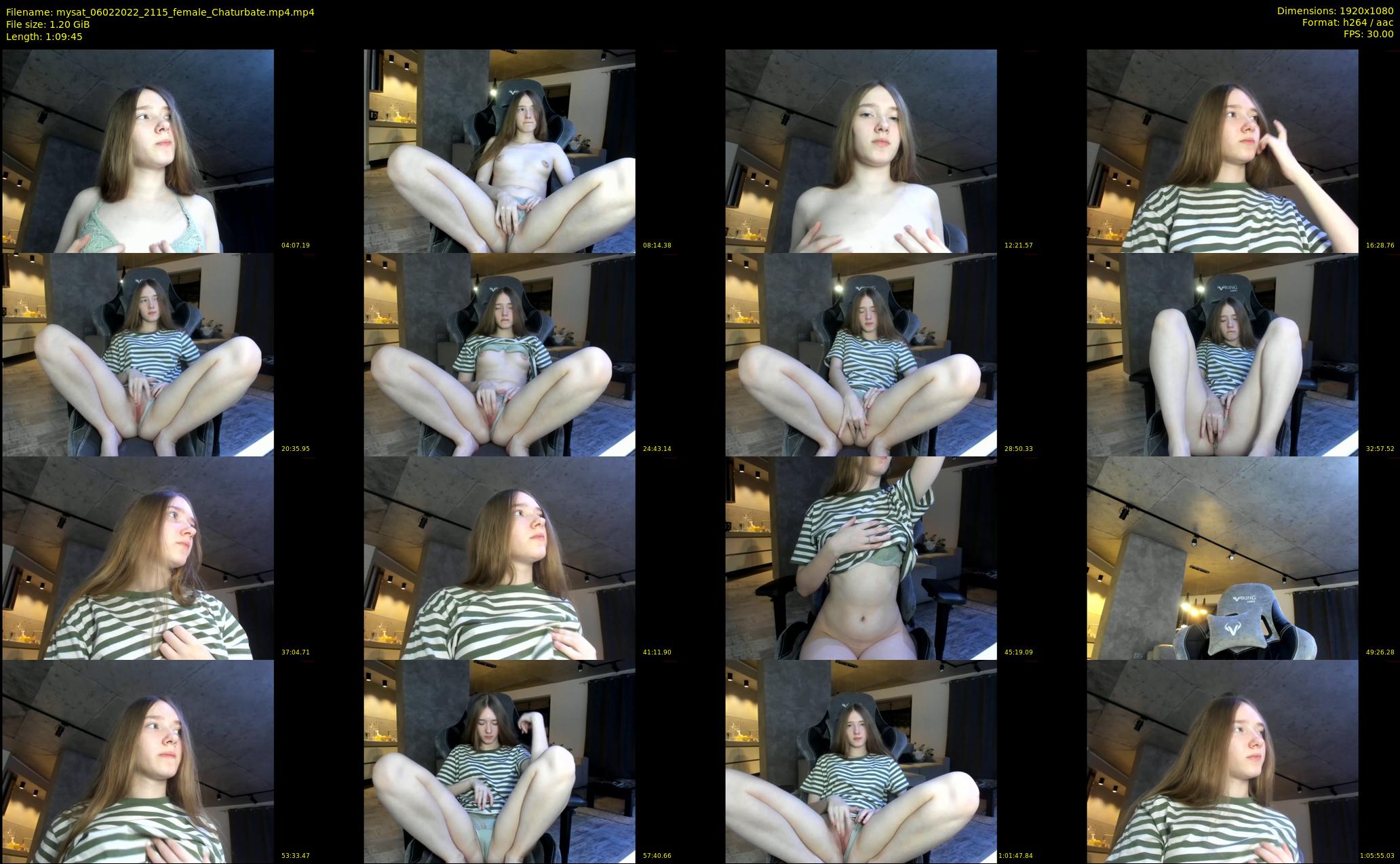 mysat — 70 minute Chaturbate female cam show recording, 1080p, Feb 6, 2022