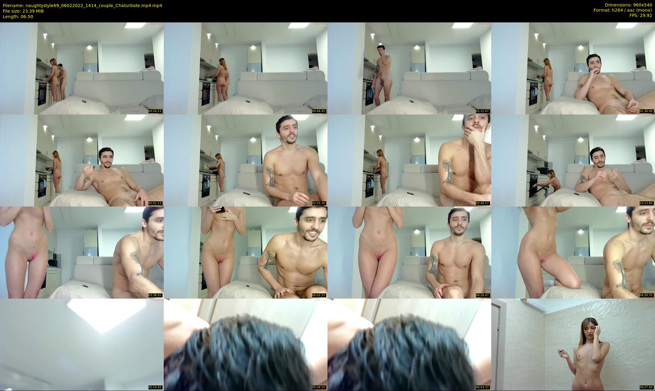 naughtystyle69 — 7 minute Chaturbate couple cam show recording, 480p, Feb 6, 2022