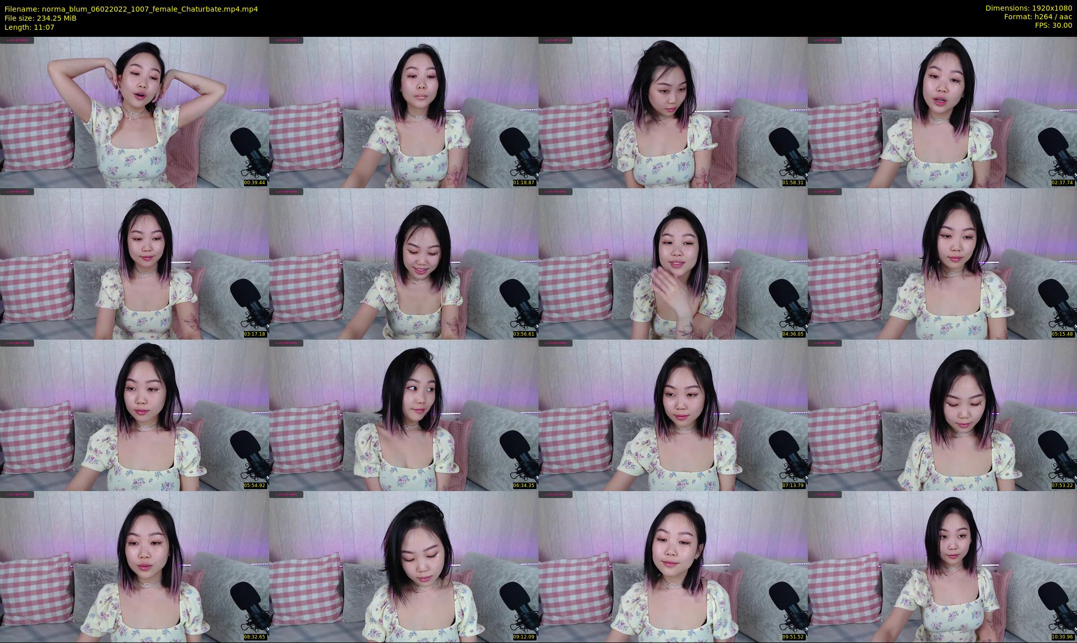 norma_blum — 12 minute Chaturbate female cam show recording, 1080p, Feb 6, 2022