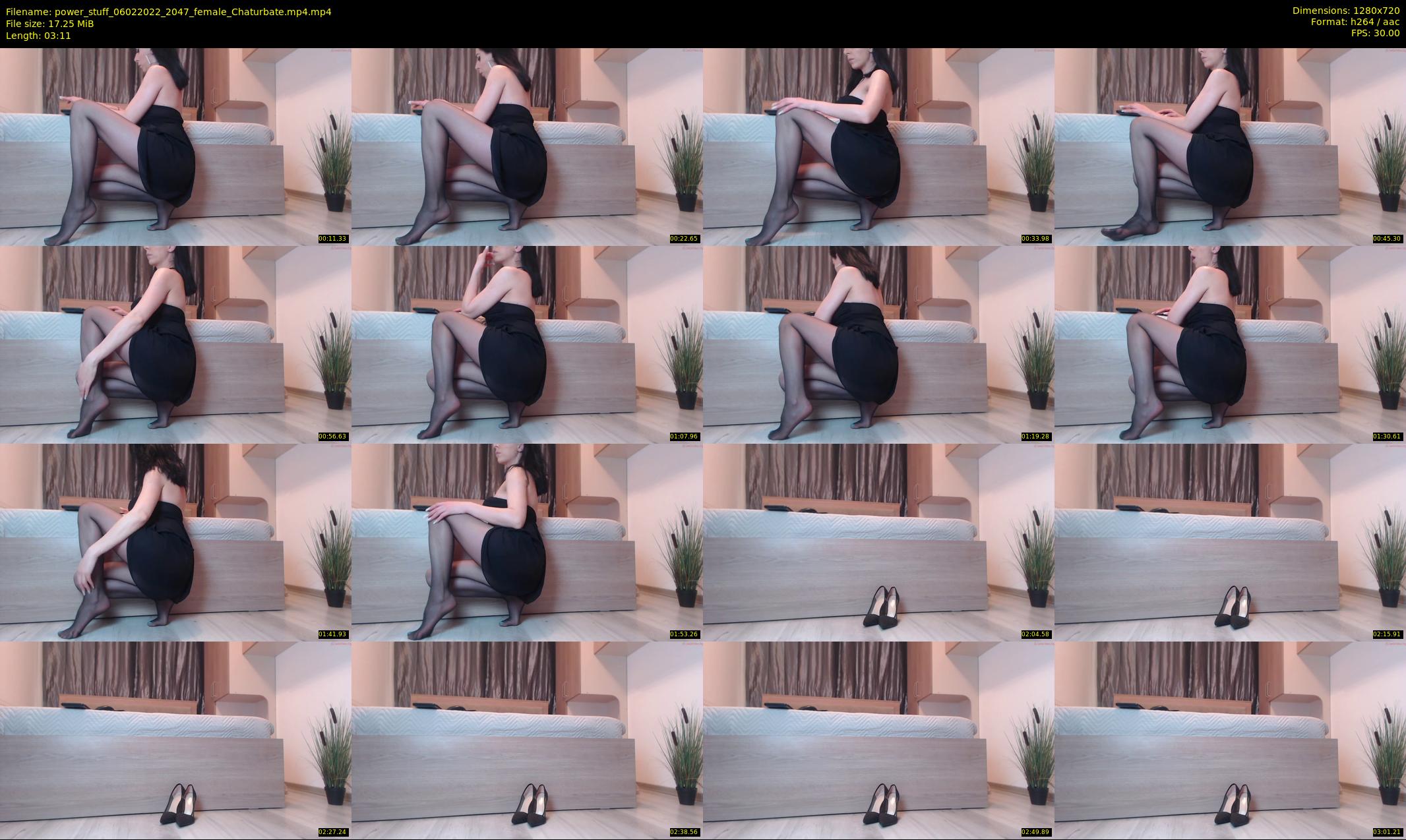 power_stuff — 4 minute Chaturbate female cam show recording, 720p, Feb 6, 2022