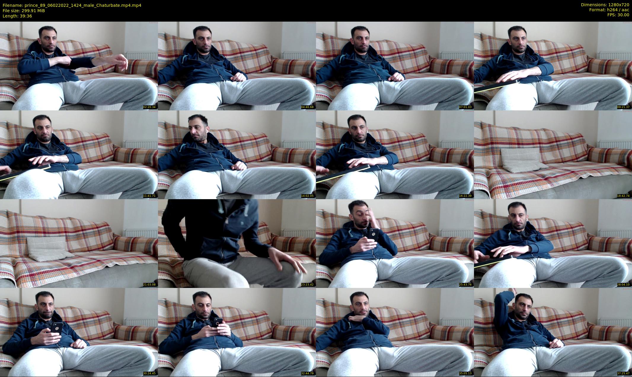 prince_89 — 40 minute Chaturbate male cam show recording, 720p, Feb 6, 2022