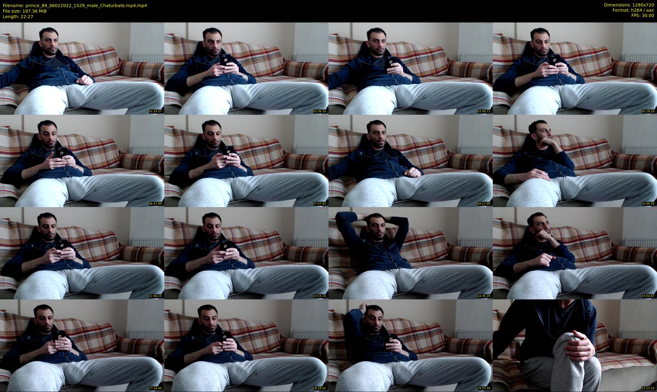 prince_89 — 23 minute Chaturbate male cam show recording, 720p, Feb 6, 2022