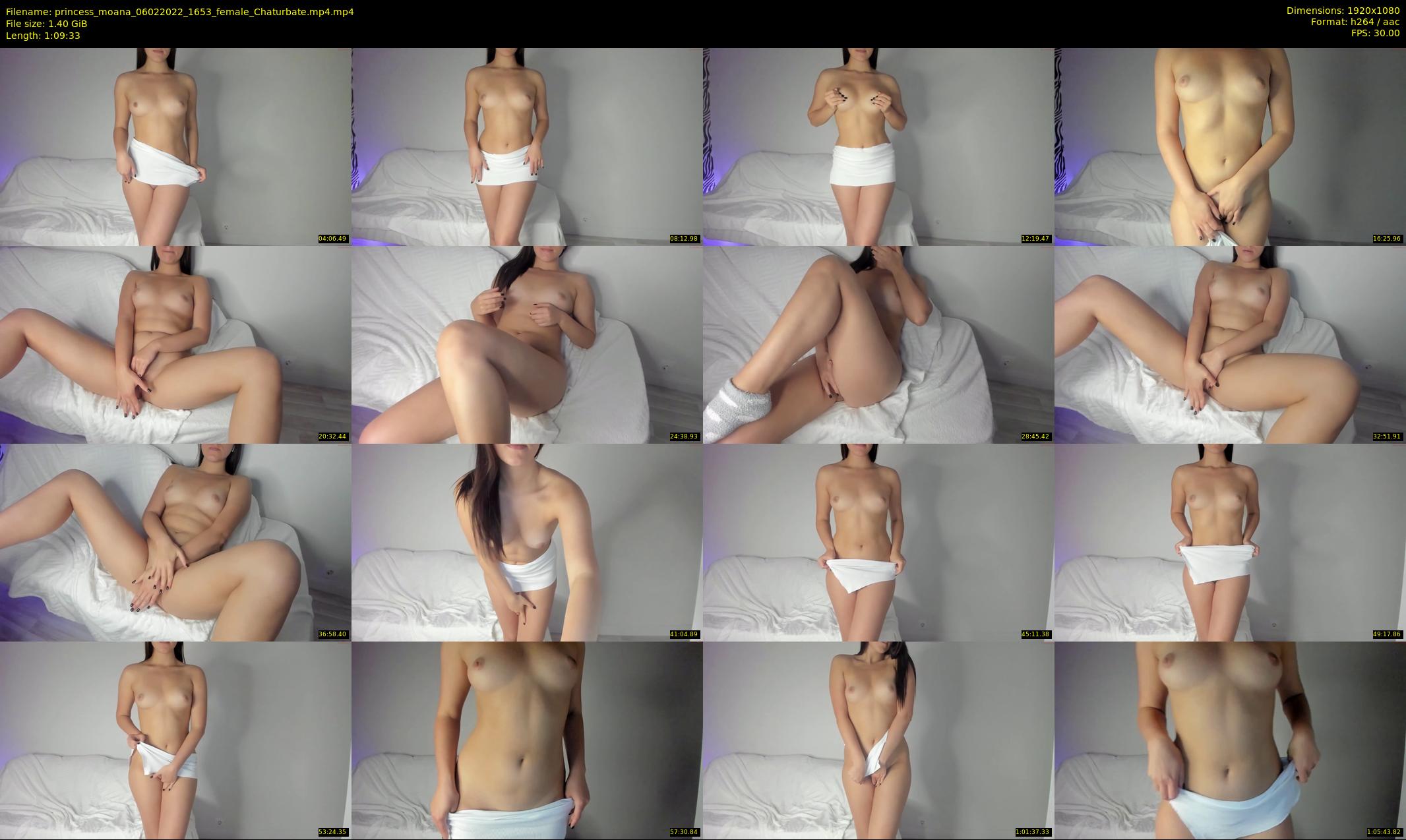 princess_moana — 70 minute Chaturbate female cam show recording, 1080p, Feb 6, 2022