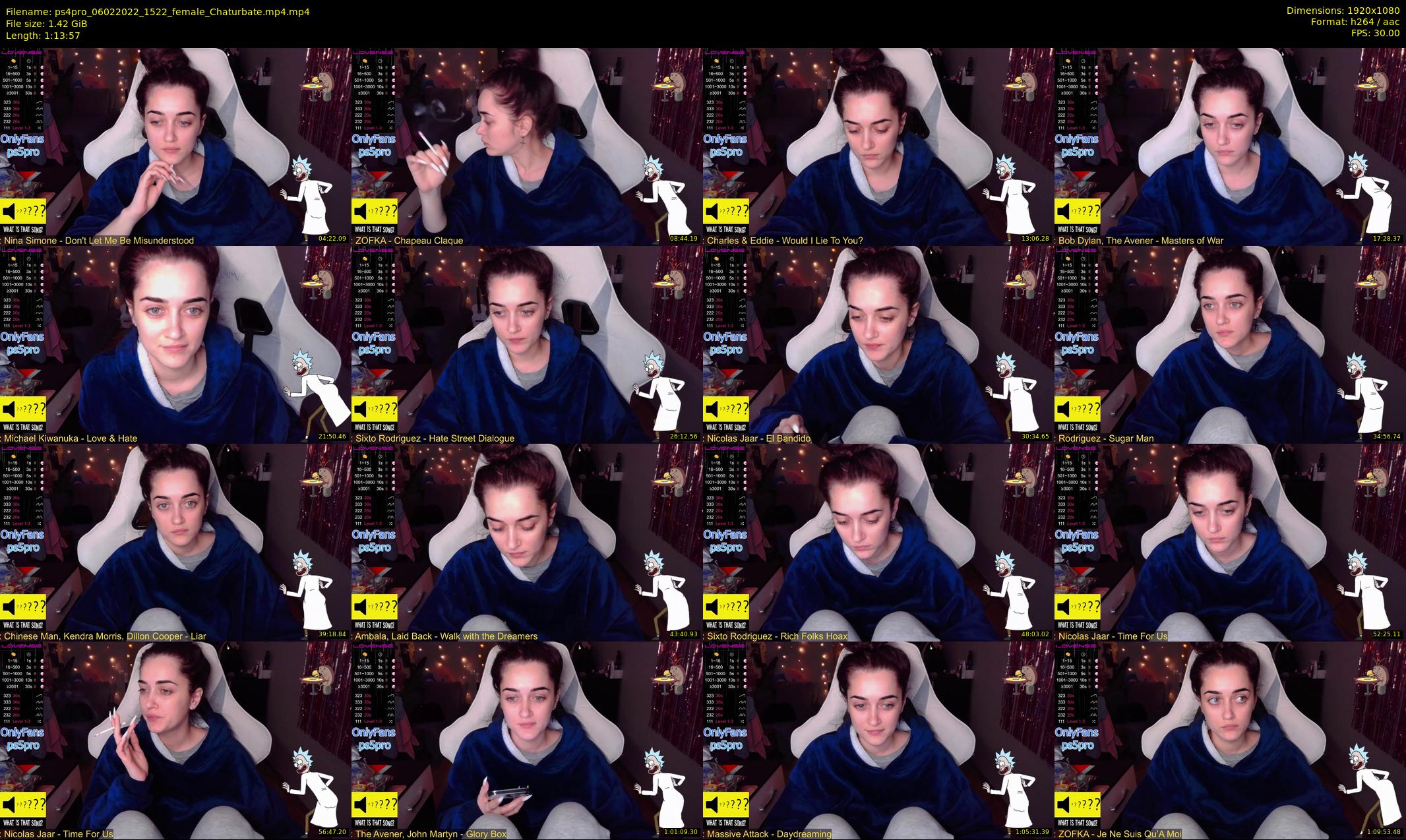 ps4pro — 74 minute Chaturbate female cam show recording, 1080p, Feb 6, 2022