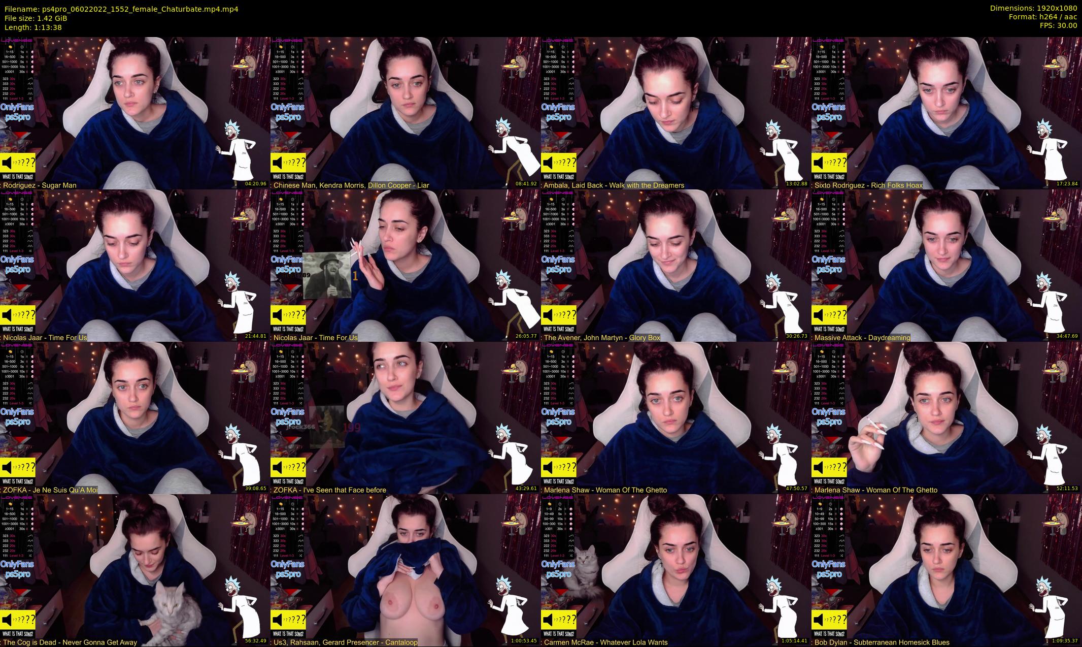 ps4pro — 74 minute Chaturbate female cam show recording, 1080p, Feb 6, 2022