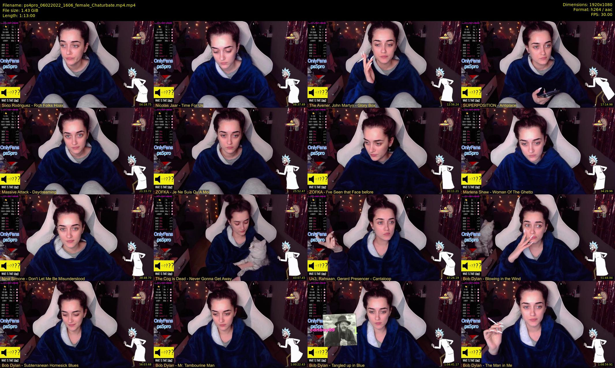 ps4pro — 73 minute Chaturbate female cam show recording, 1080p, Feb 6, 2022