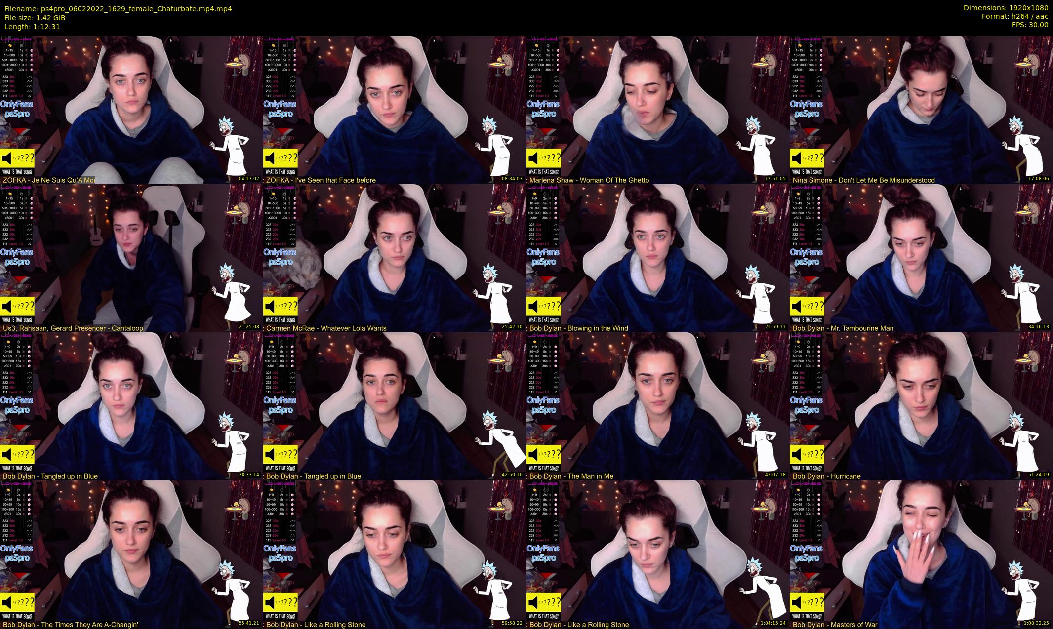 ps4pro — 73 minute Chaturbate female cam show recording, 1080p, Feb 6, 2022