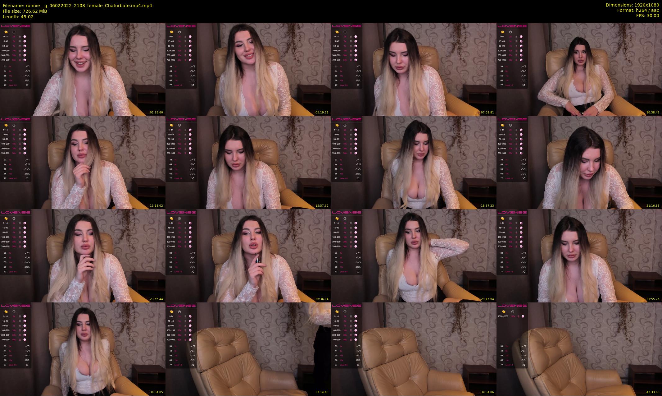 ronnie__g — 46 minute Chaturbate female cam show recording, 1080p, Feb 6, 2022