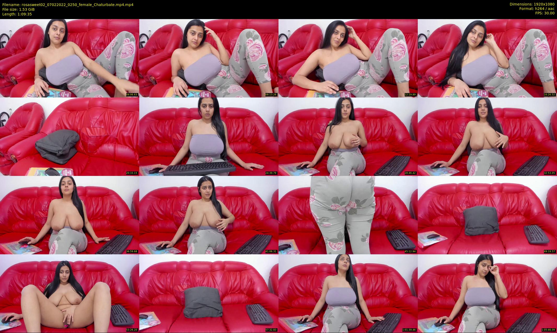 rosasweet02 — 70 minute Chaturbate female cam show recording, 1080p, Feb 7, 2022