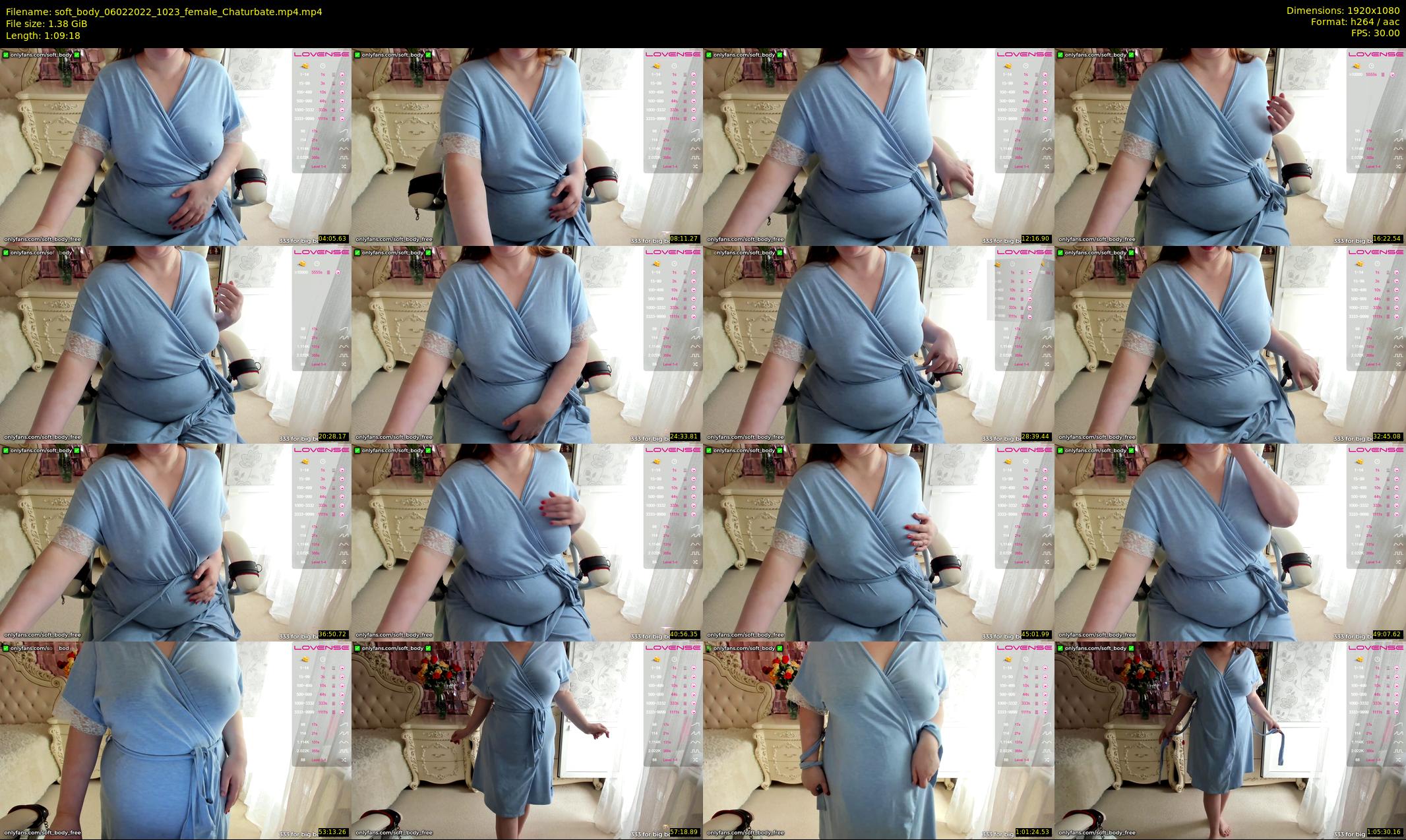 soft_body — 70 minute Chaturbate female cam show recording, 1080p, Feb 6, 2022