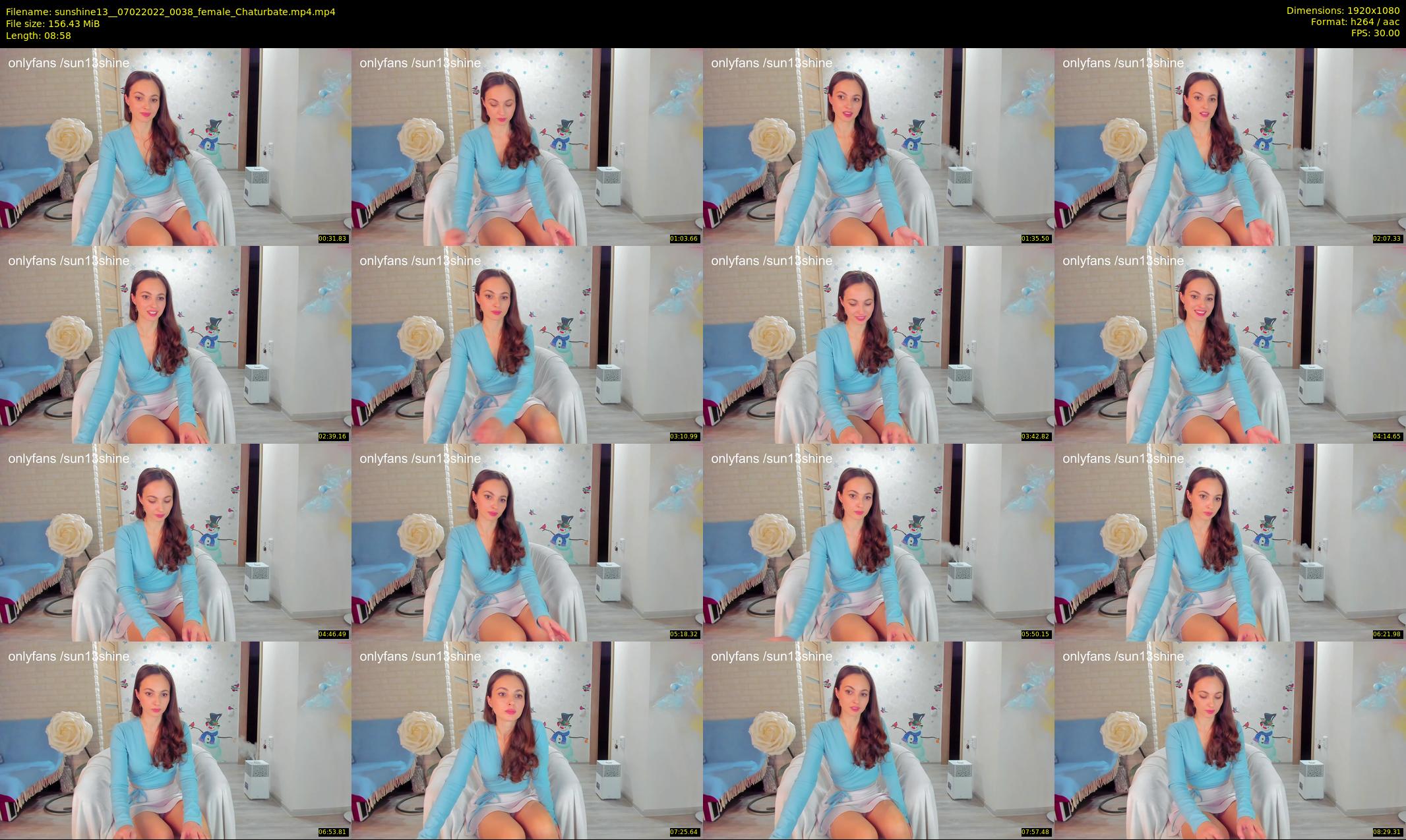 sunshine13_ — 9 minute Chaturbate female cam show recording, 1080p, Feb 7, 2022