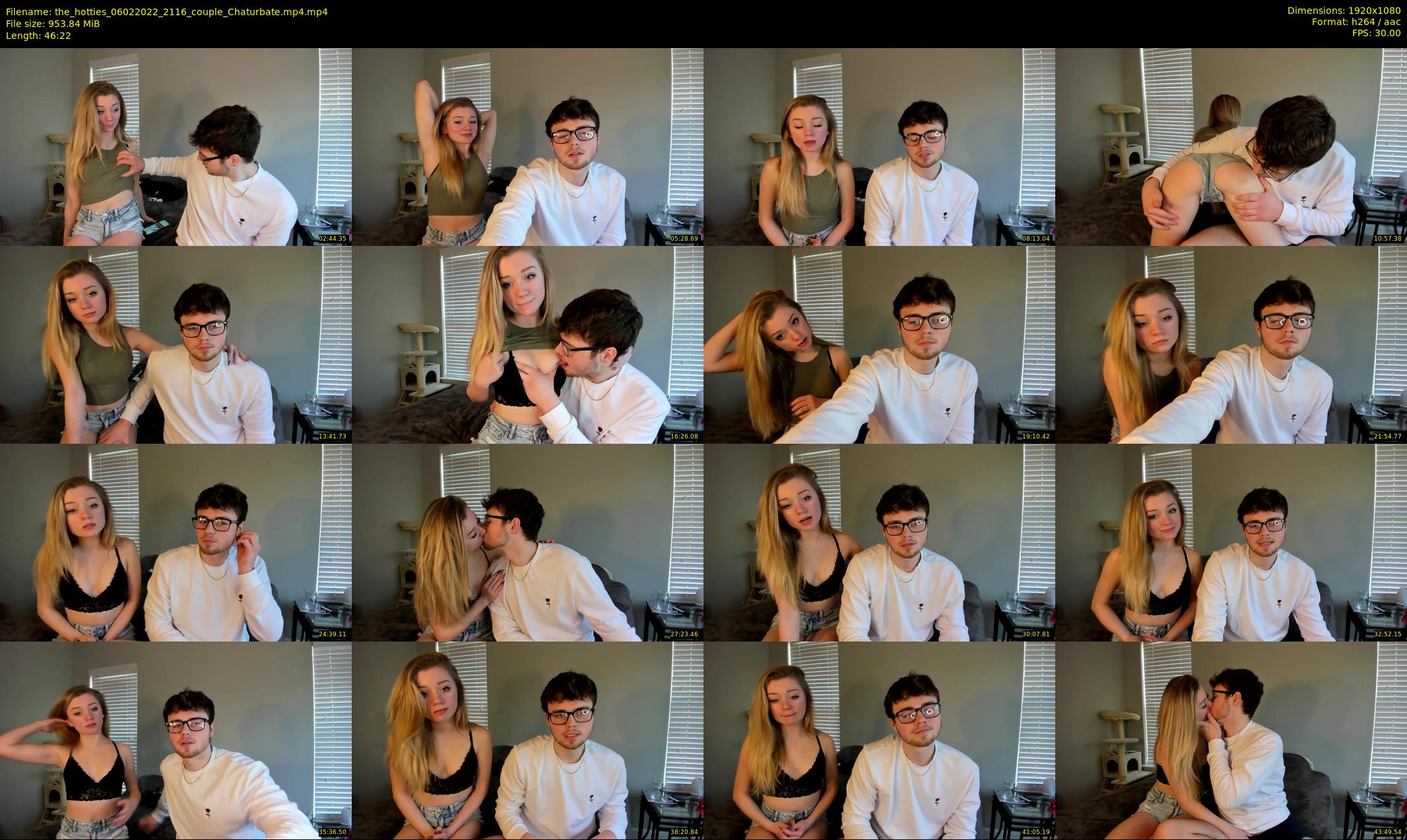the_hotties — 47 minute Chaturbate couple cam show recording, 1080p, Feb 6, 2022