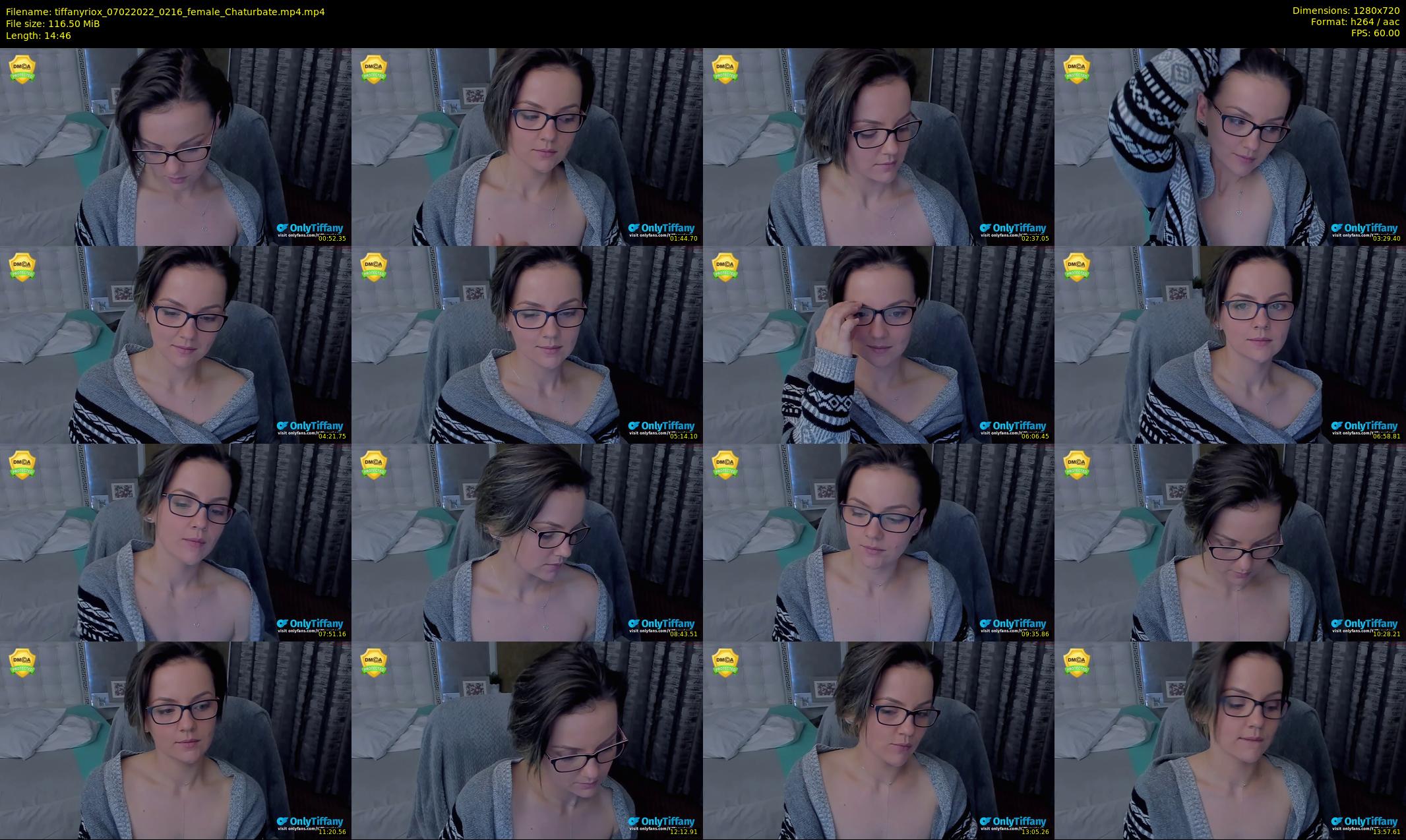 tiffanyriox — 15 minute Chaturbate female cam show recording, 720p, Feb 7, 2022
