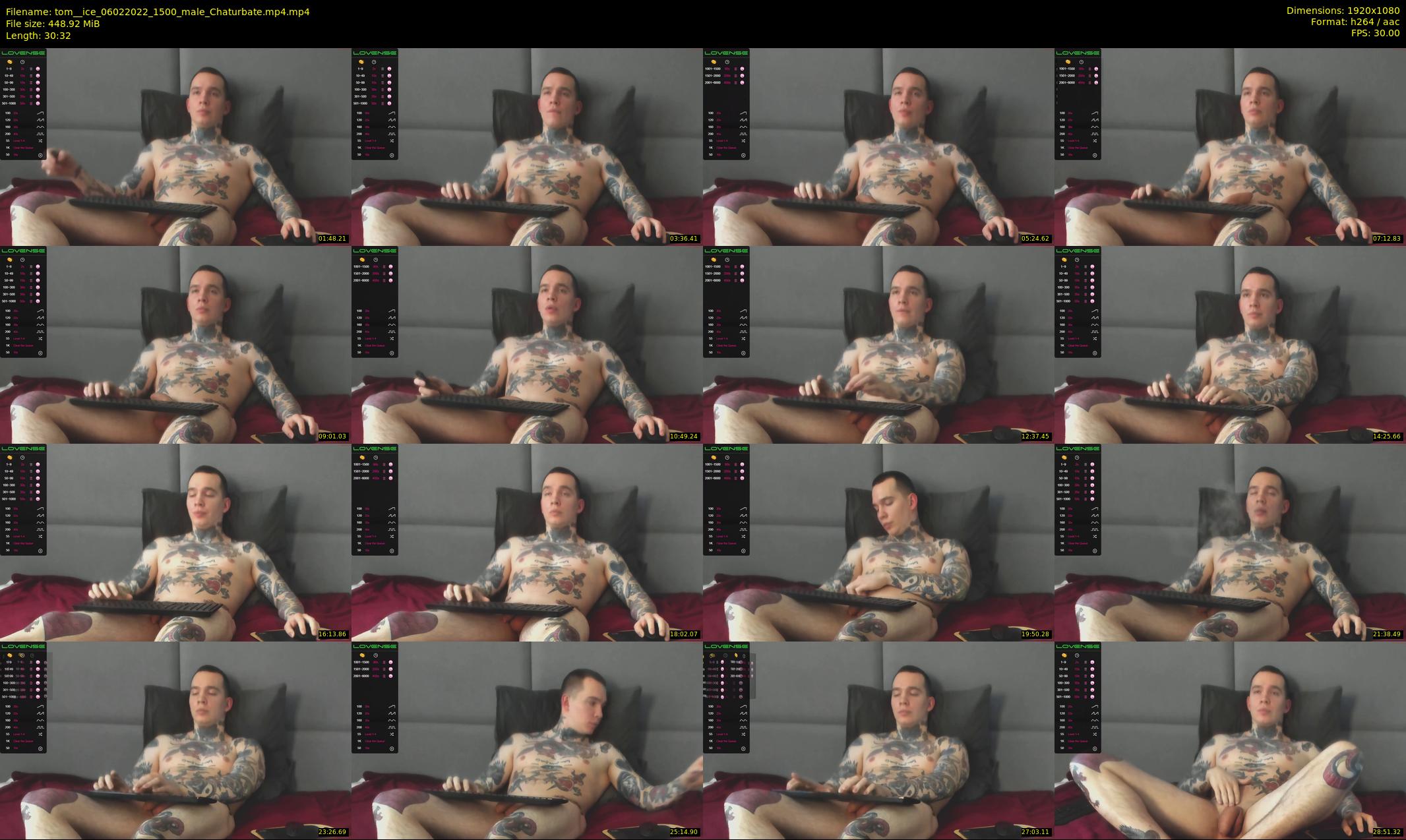 tom__ice — 31 minute Chaturbate male cam show recording, 1080p, Feb 6, 2022