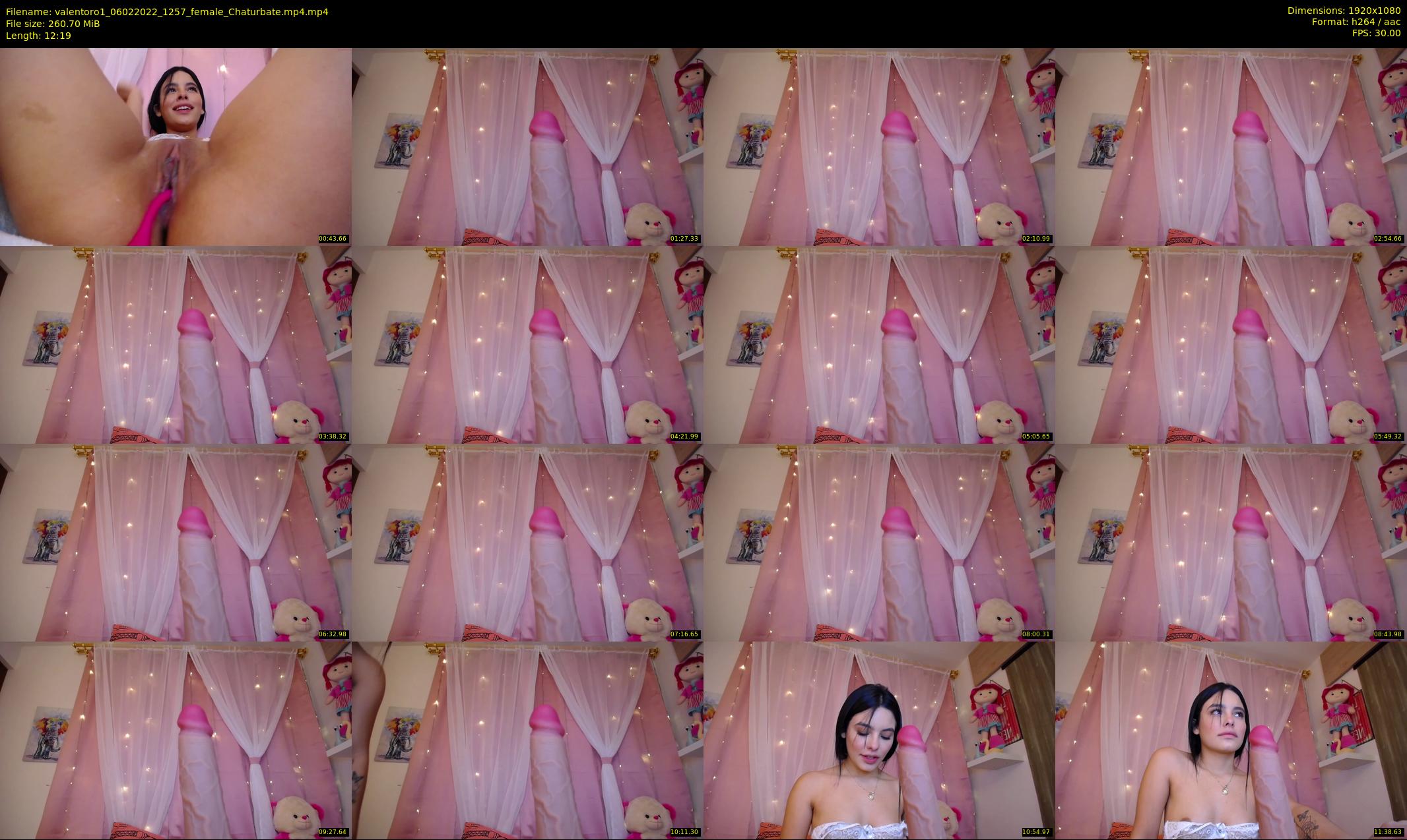 valentoro1 — 13 minute Chaturbate female cam show recording, 1080p, Feb 6, 2022