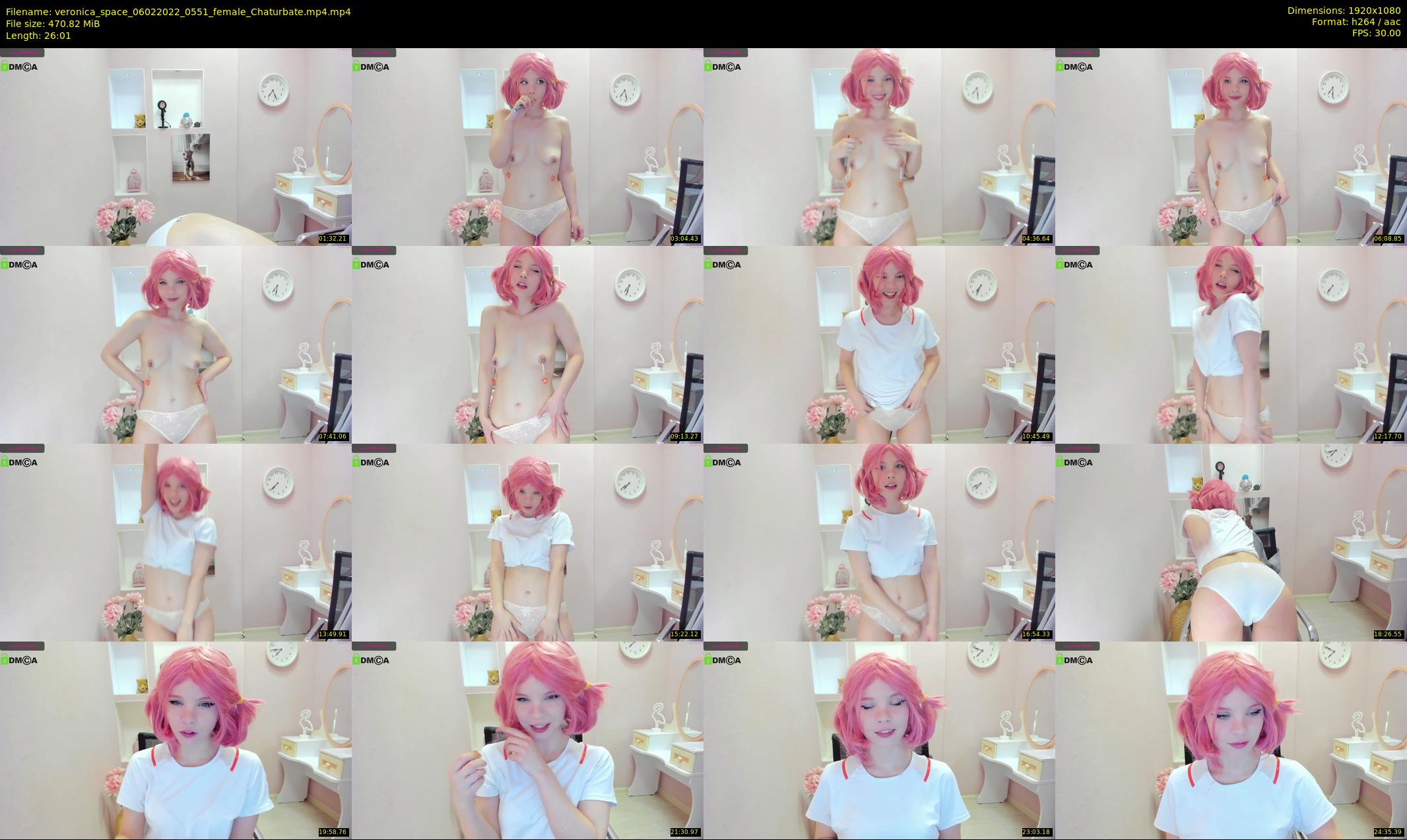 veronica_space — 27 minute Chaturbate female cam show recording, 1080p, Feb 6, 2022
