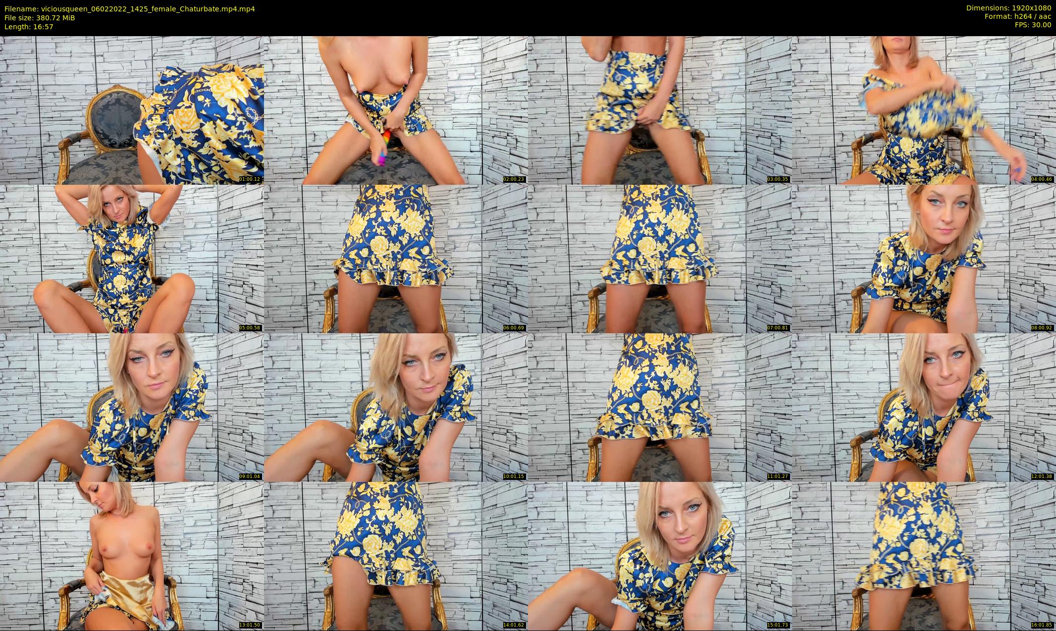 viciousqueen — 17 minute Chaturbate female cam show recording, 1080p, Feb 6, 2022