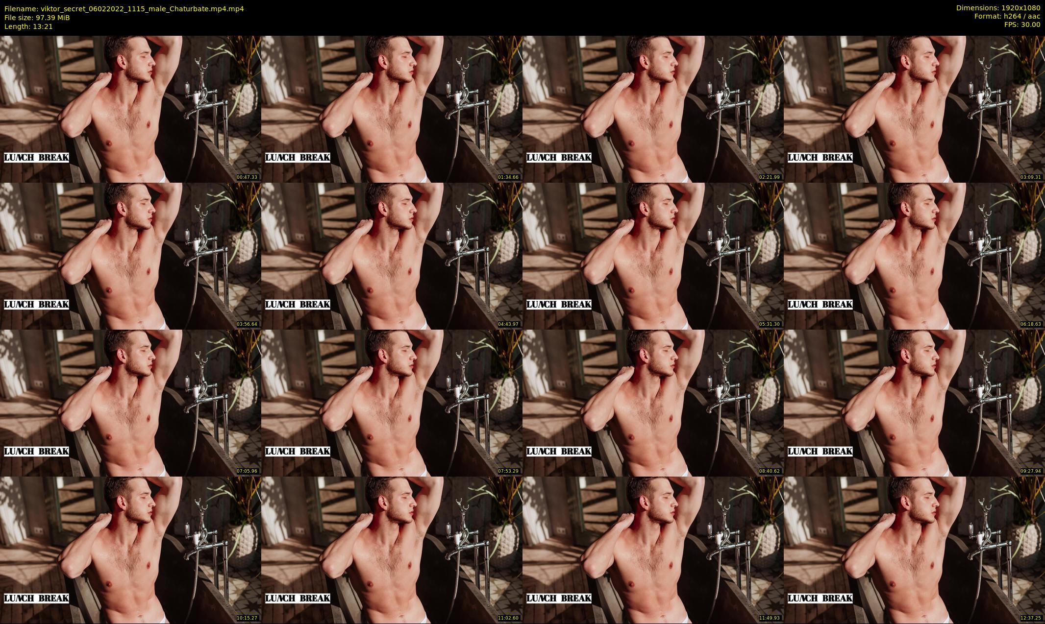 viktor_secret — 14 minute Chaturbate male cam show recording, 1080p, Feb 6, 2022