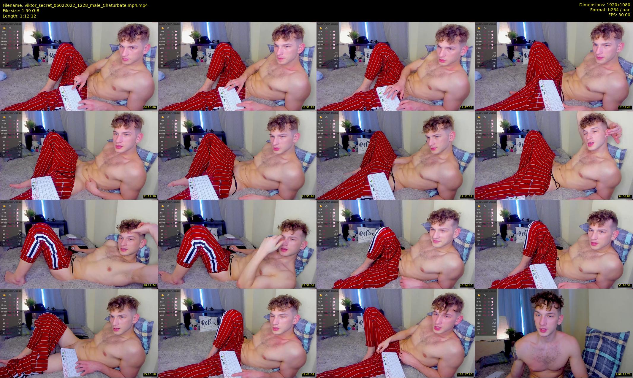 viktor_secret — 73 minute Chaturbate male cam show recording, 1080p, Feb 6, 2022