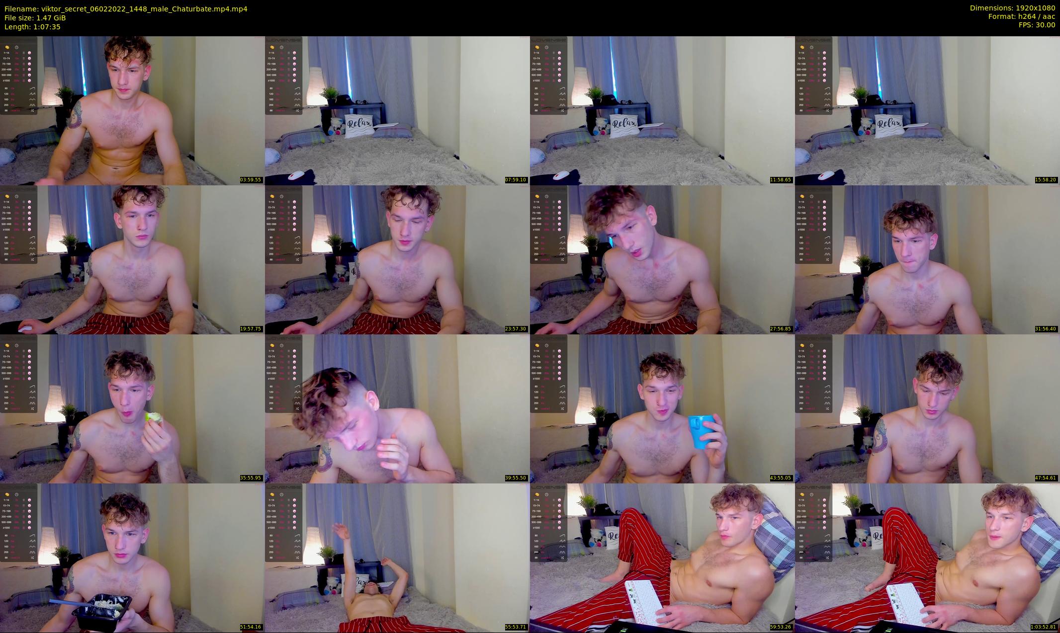 viktor_secret — 68 minute Chaturbate male cam show recording, 1080p, Feb 6, 2022